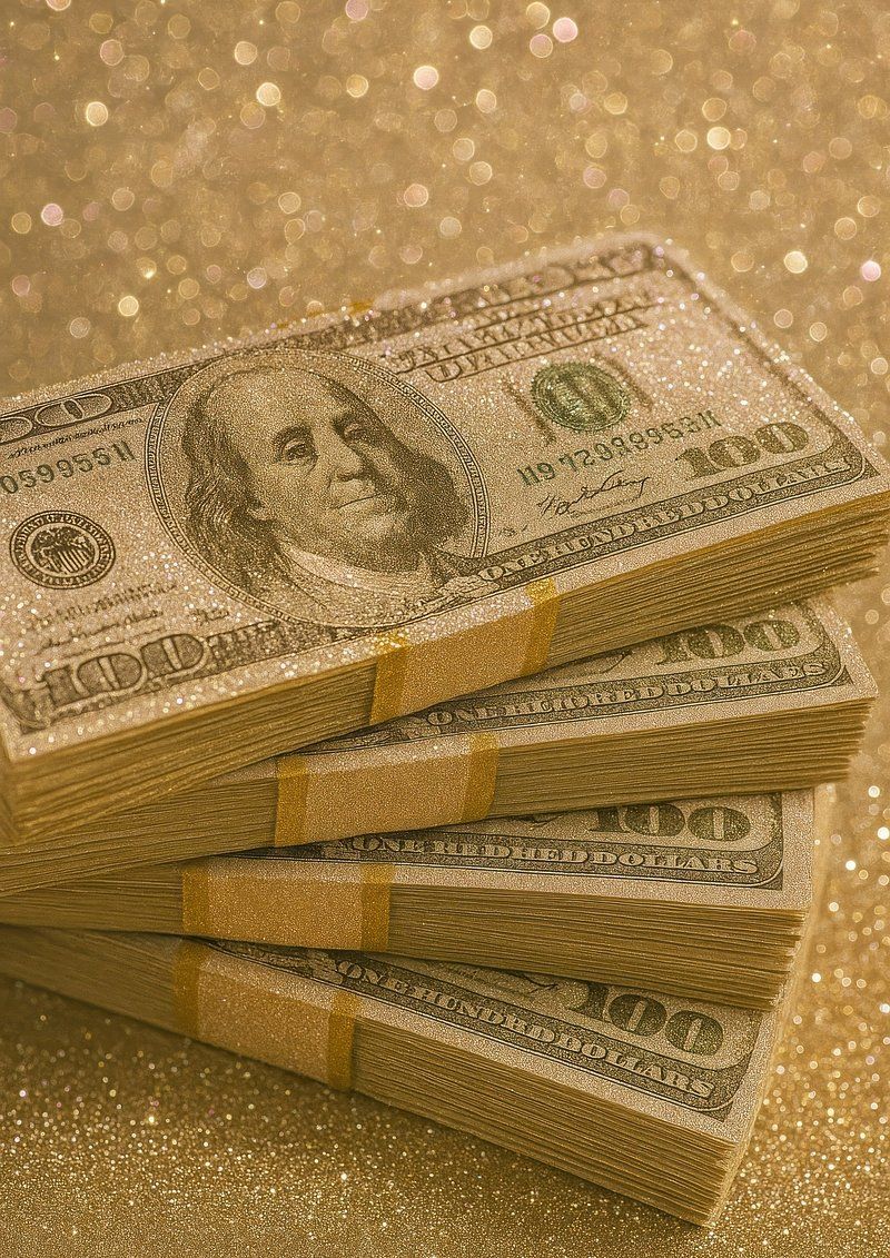 800x1131 Glittering wealth mobile wallpaper