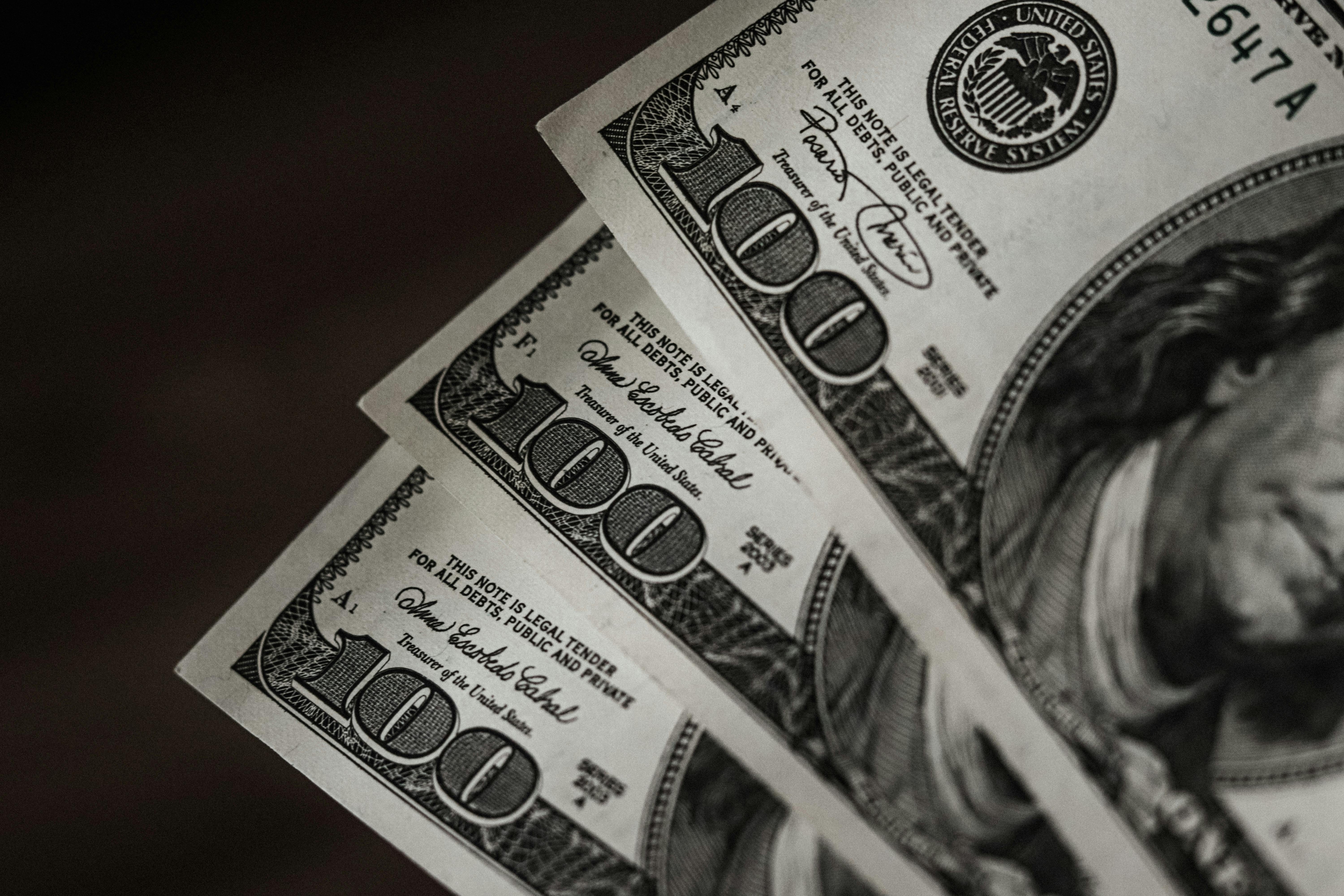6000x4000 American One Hundred Dollar Bill · Free