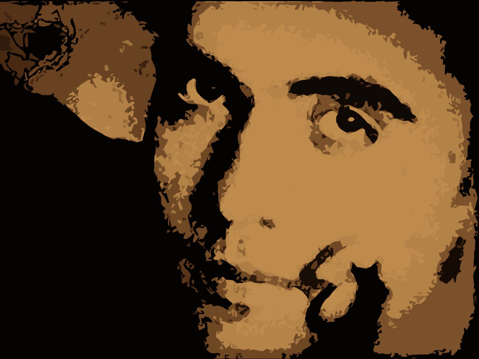 1600x1200 K I S S: Federico García Lorca / Returning to the ravine of death