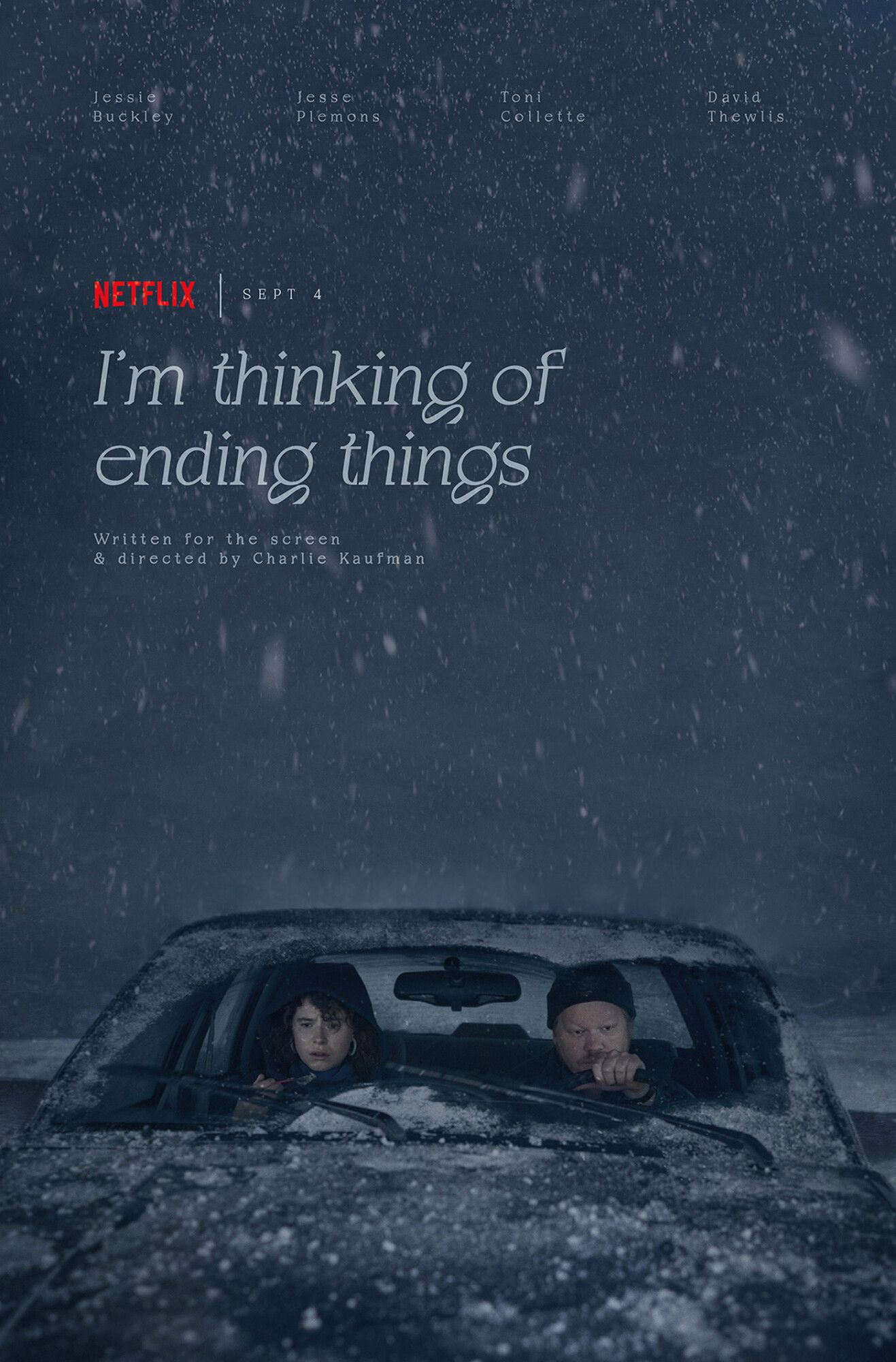 1317x2000 I'm Thinking Of Ending Things. Poster By Sjobergstudio