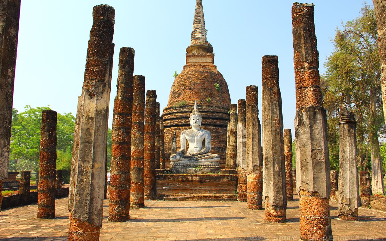 1280x800 Sukhothai, Thailand. Wallpaper