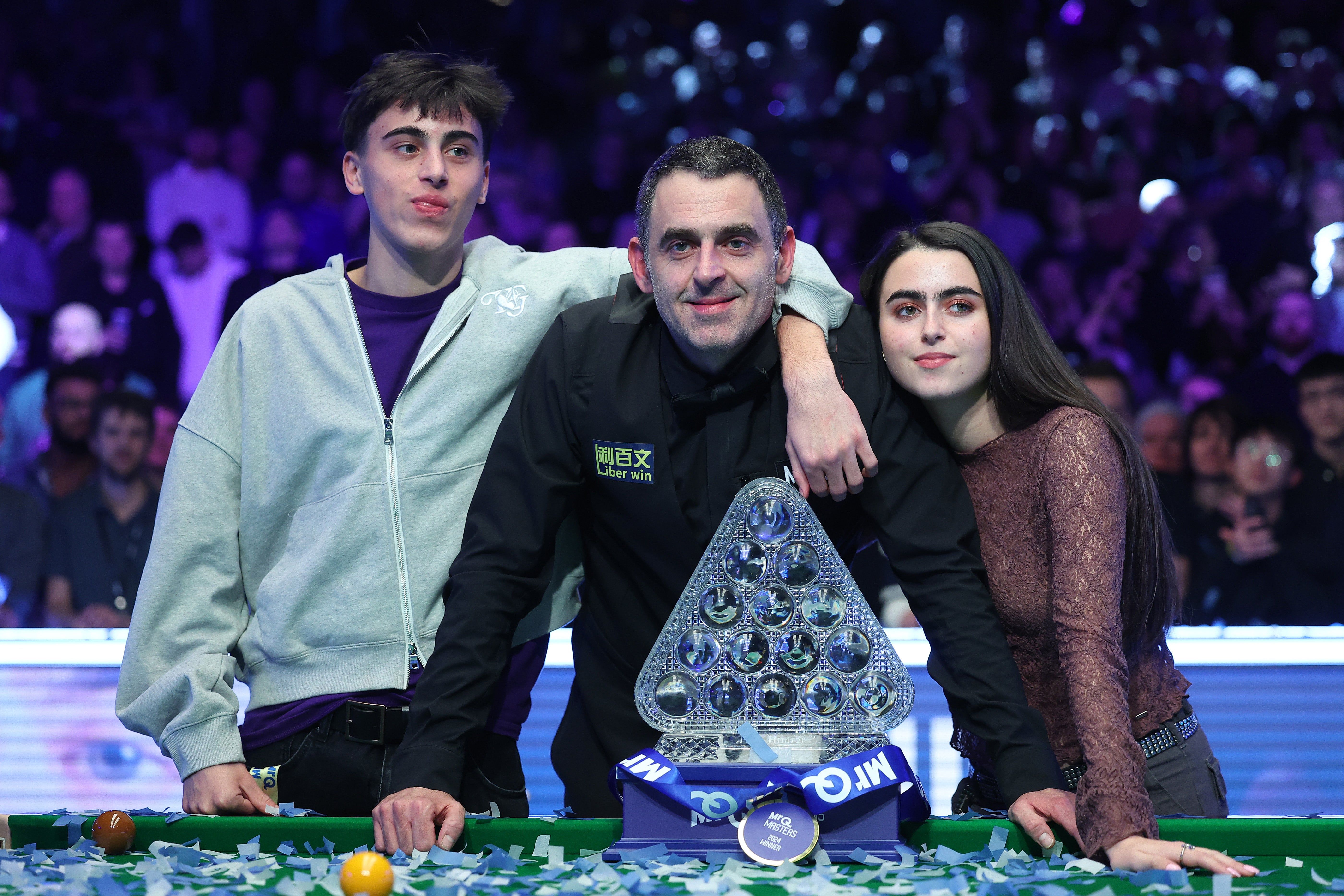 5601x3734 Ruthless Ronnie O'Sullivan beats Ali Carter to land record eighth Masters title