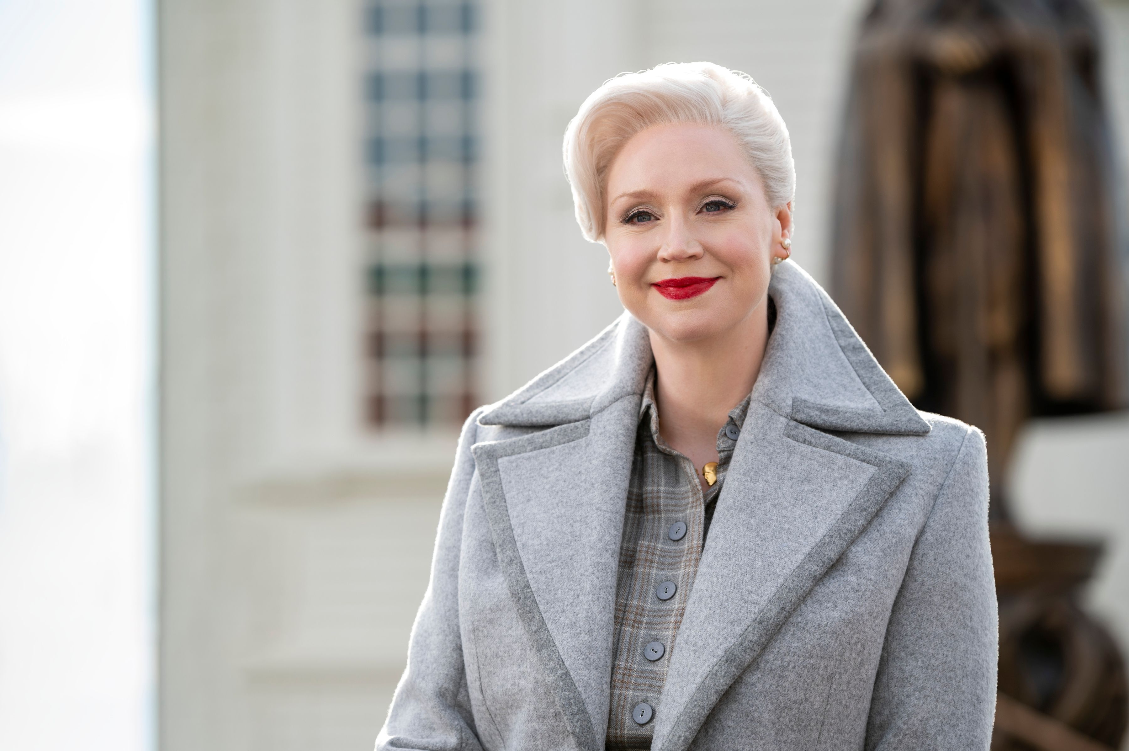 3600x2394 Gwendoline Christie HD Wallpaper from the TV Show Wednesday