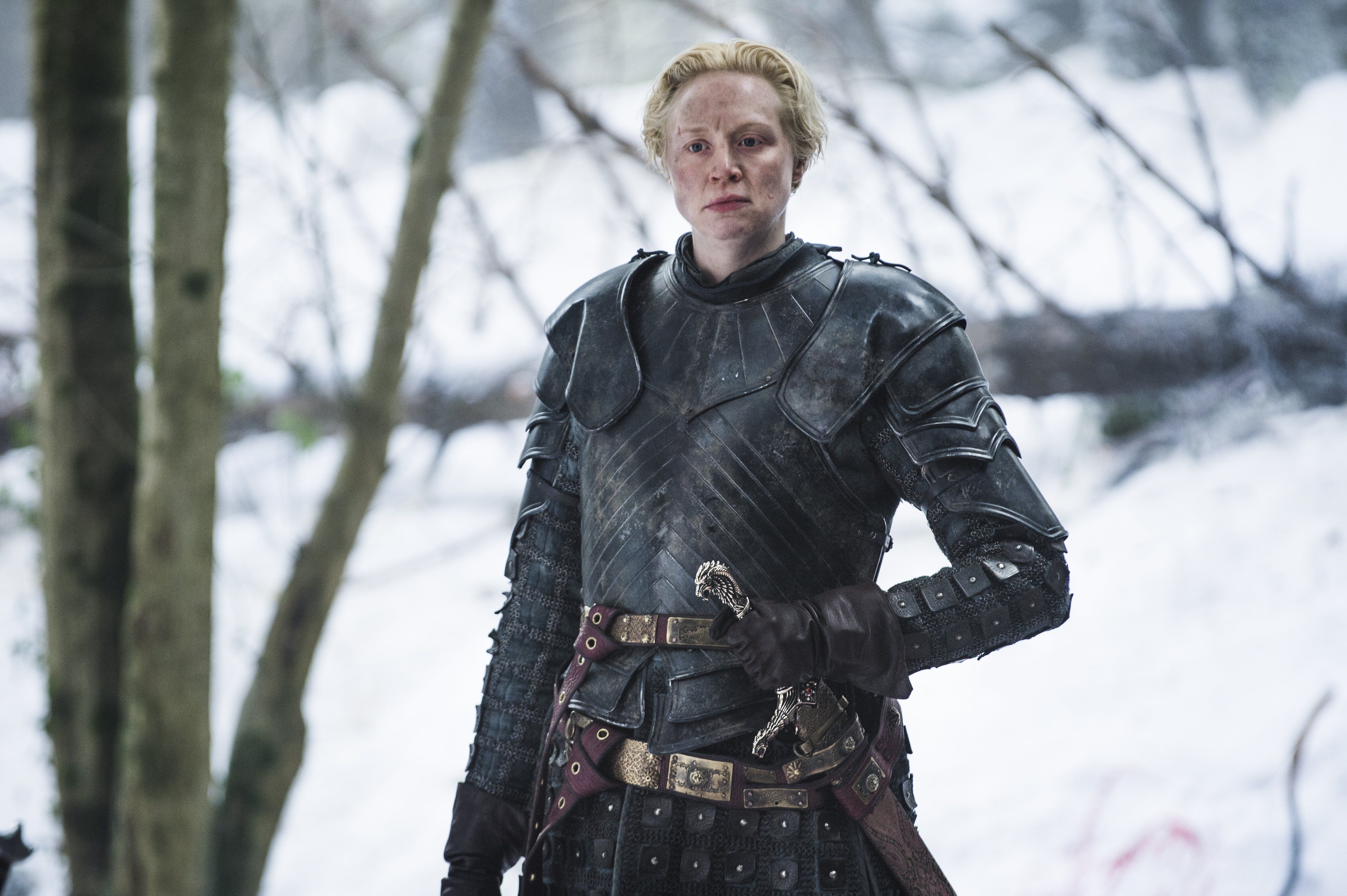 4573x3044 Download Gwendoline Christie Brienne Of Tarth TV Show Game Of Thrones 4k Ultra HD Wallpaper