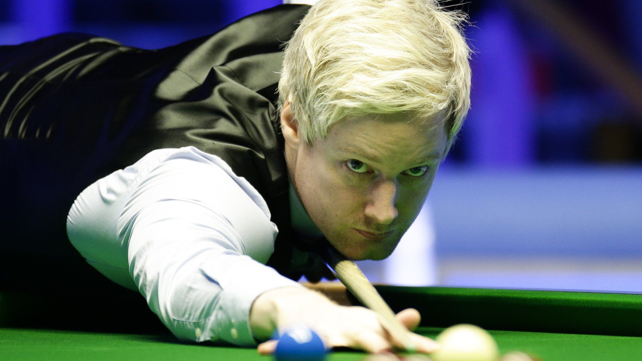2048x1152 Players Championship: Neil Robertson beats Judd Trump to reach final