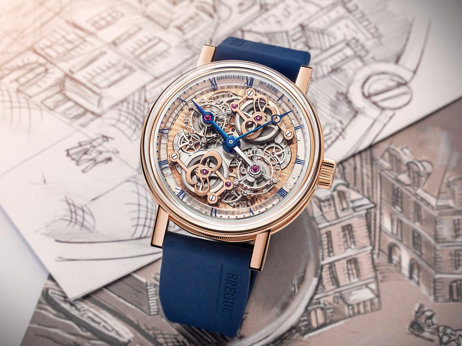 1600x1200 Breguet Classique Double Tourbillon Quai de l'Horloge 5345 in Rose Gold. Time and Watches. The watch blog