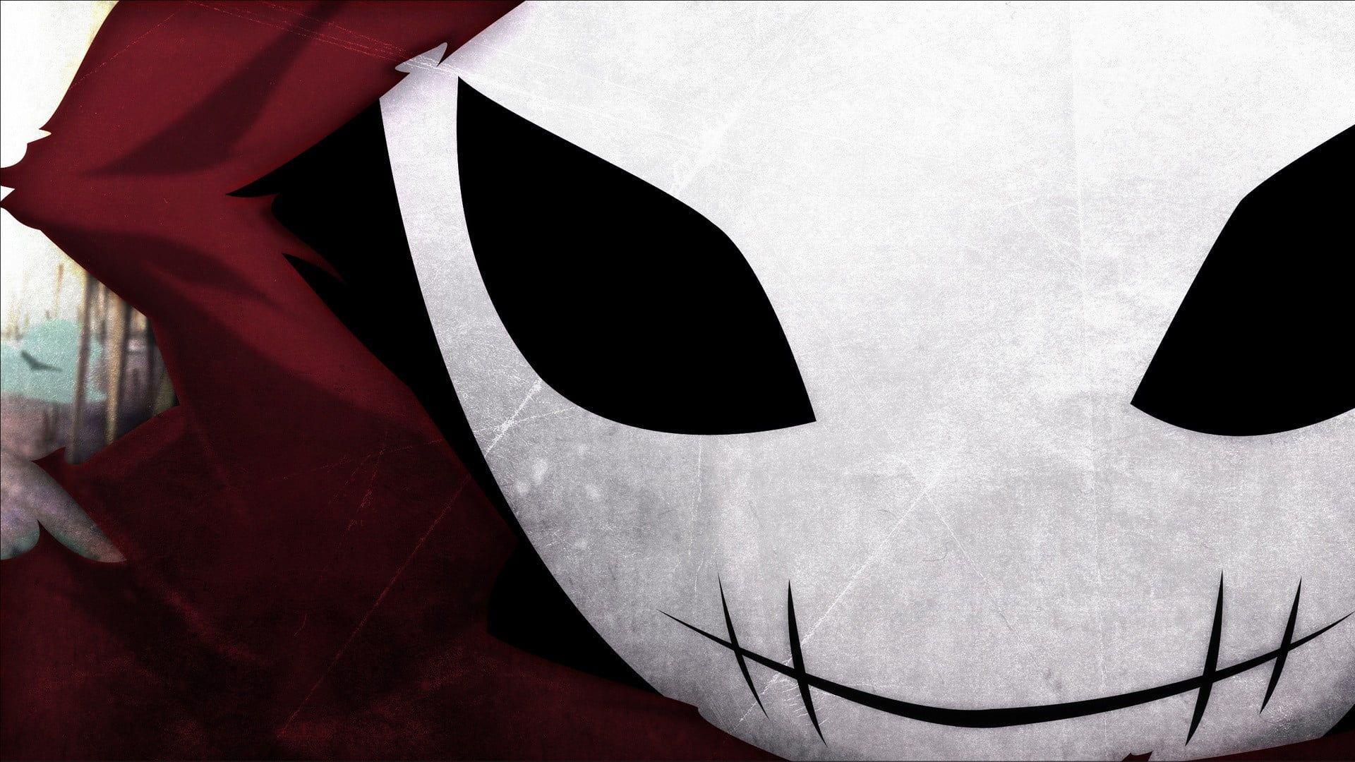 1920x1080 White and black area rug, Yumekui Merry, anime, mask, John Doe HD