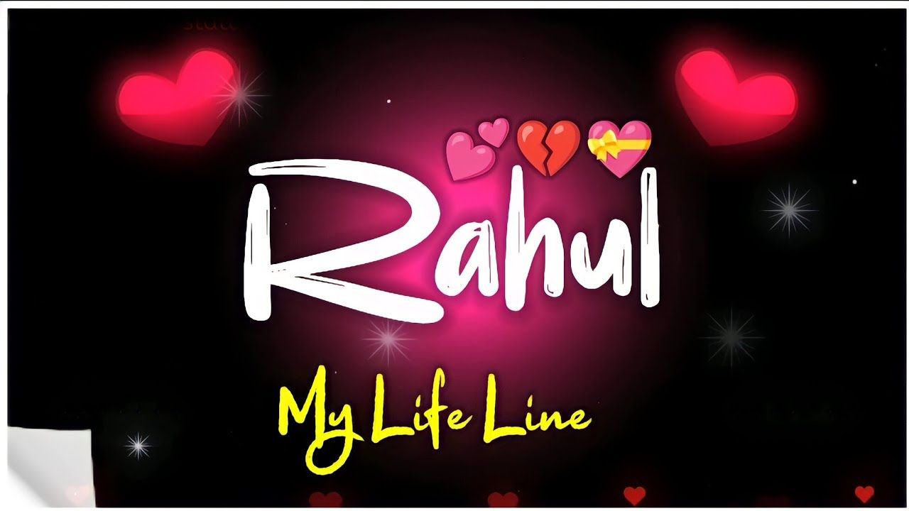 1280x720 Rahul name whatsapp status