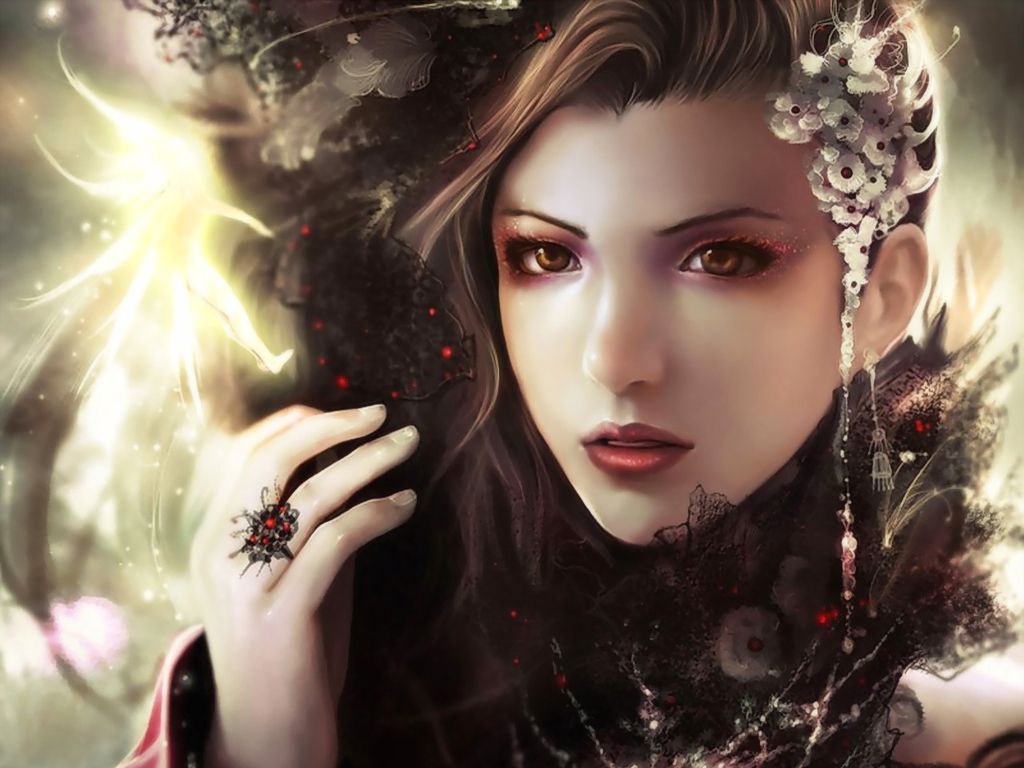 1024x768 Download Fantasy Woman Art