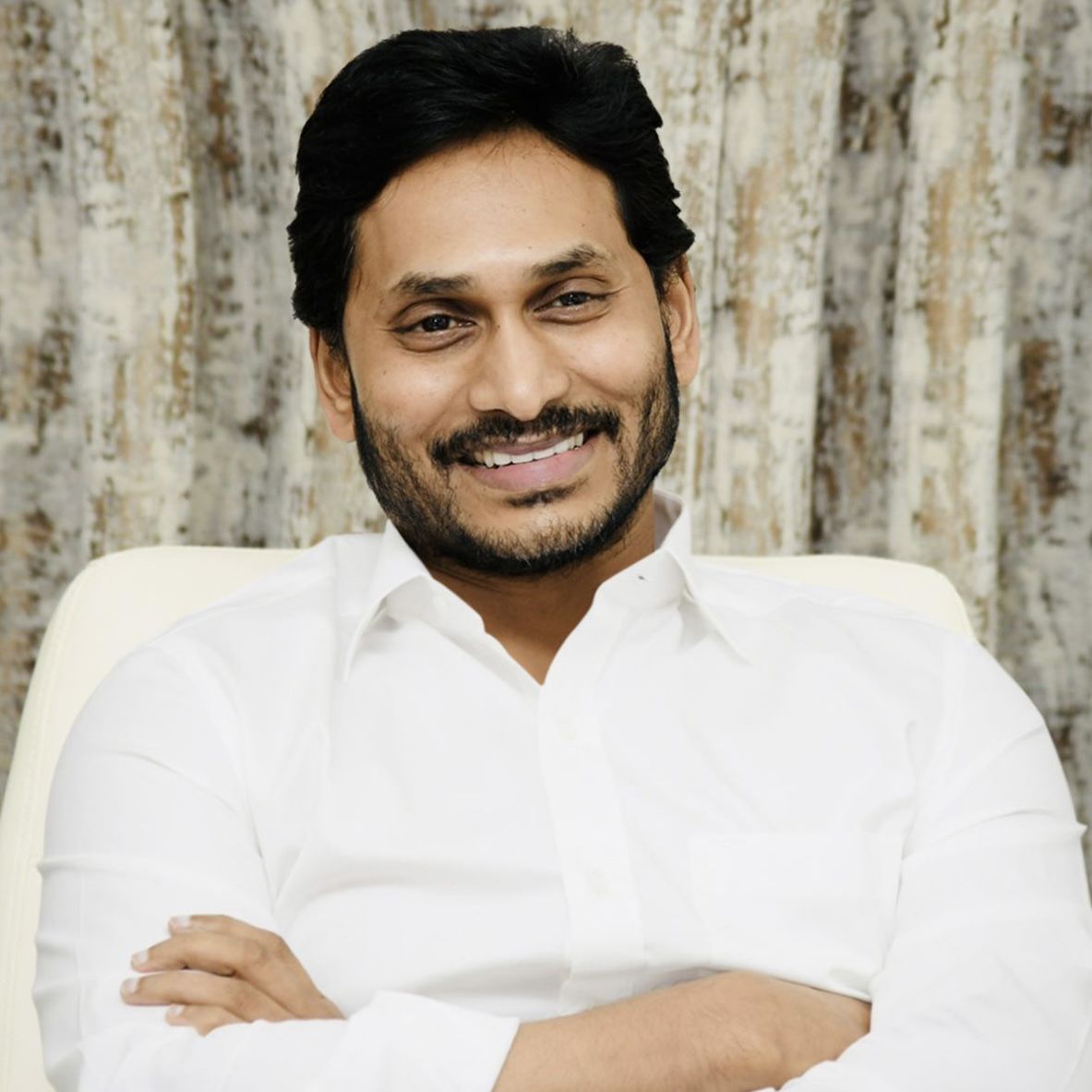 1183x1183 CM YS Jagan Mohan Reddy FHD Wallpaper