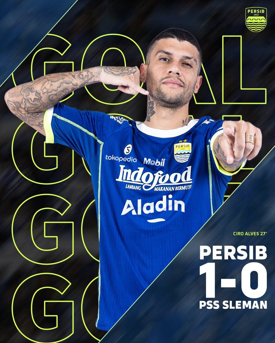 960x1200 MULUS, TANPA TULANG! Tendangan Bebas Ciro Alves Membuat PERSIB Unggul 1 0! #PERSIB #PERSIBDAY