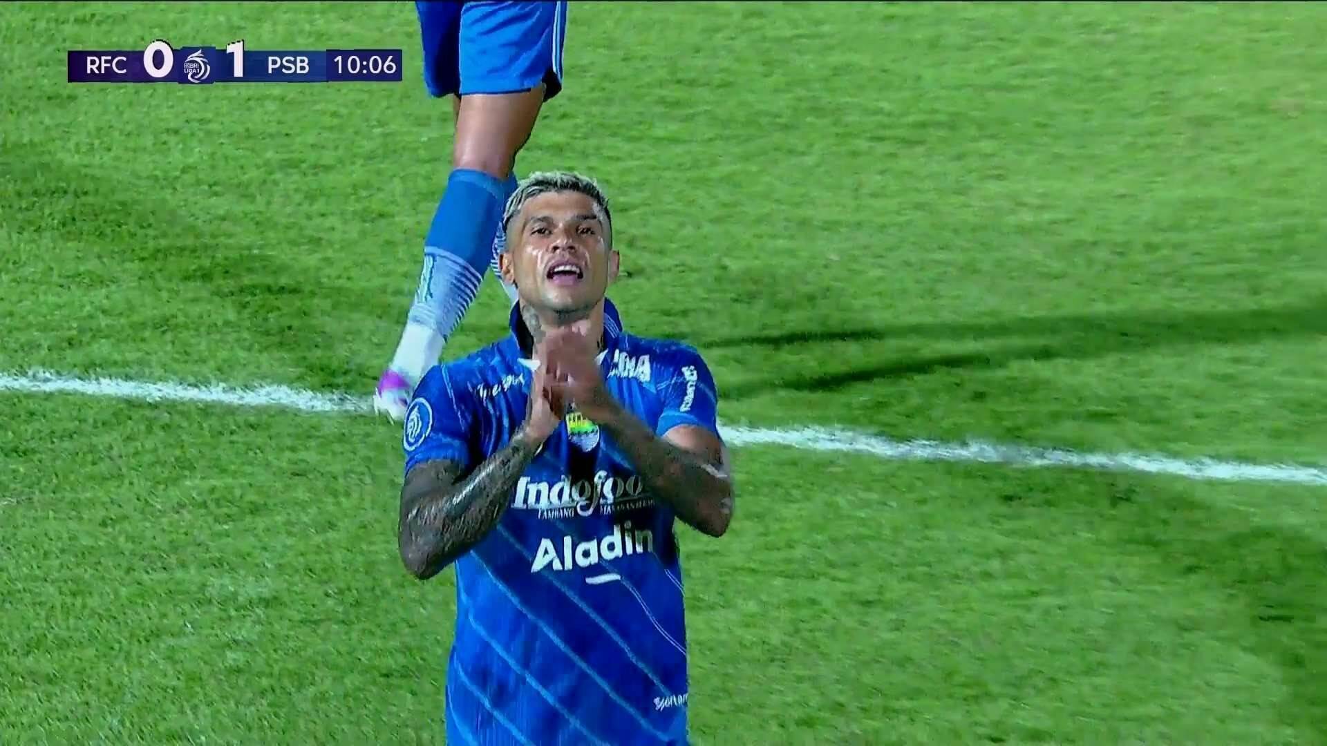 1920x1080 GOL! Ciro Alves Mempu Membuka Keunggulan Menjadi 0 1. BRI Liga 1 2023 2024