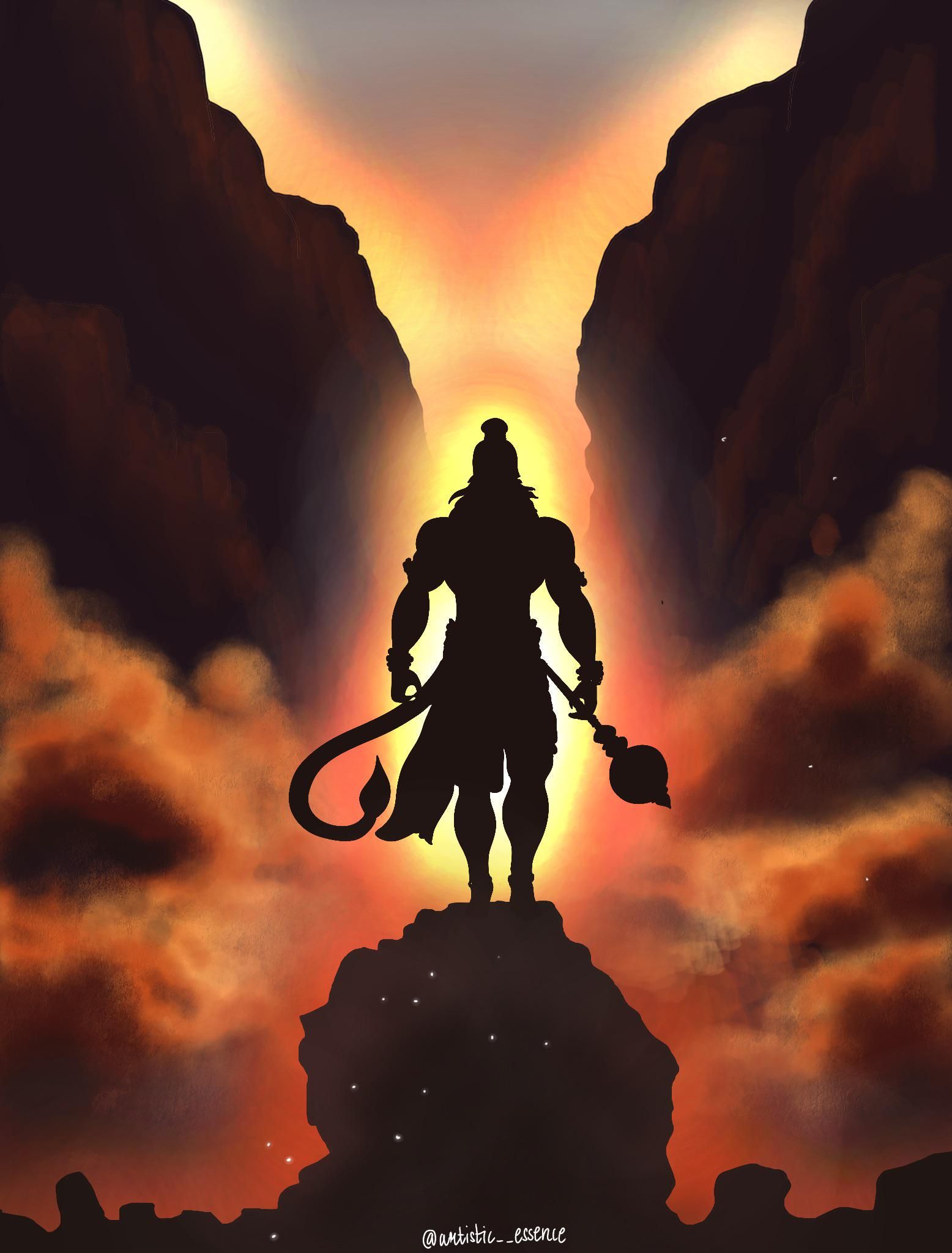 1556x2048 Lord hanuman