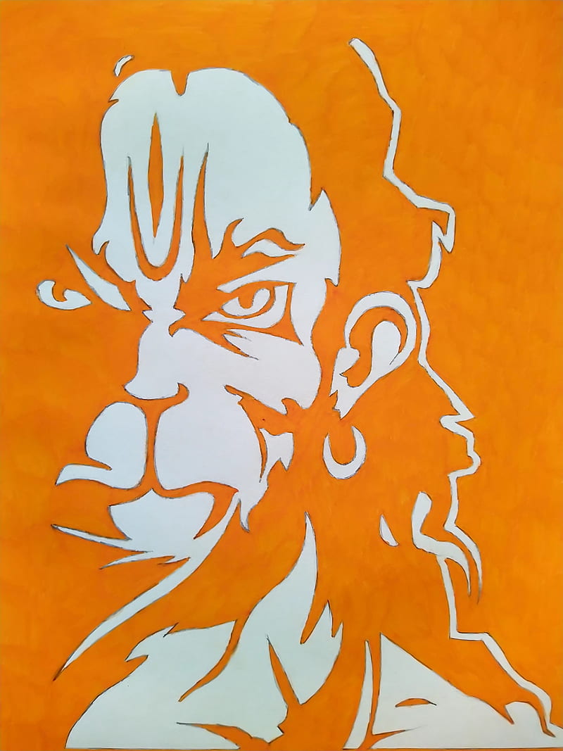 800x1067 HANUMAN, drawings, god, HD phone wallpaper