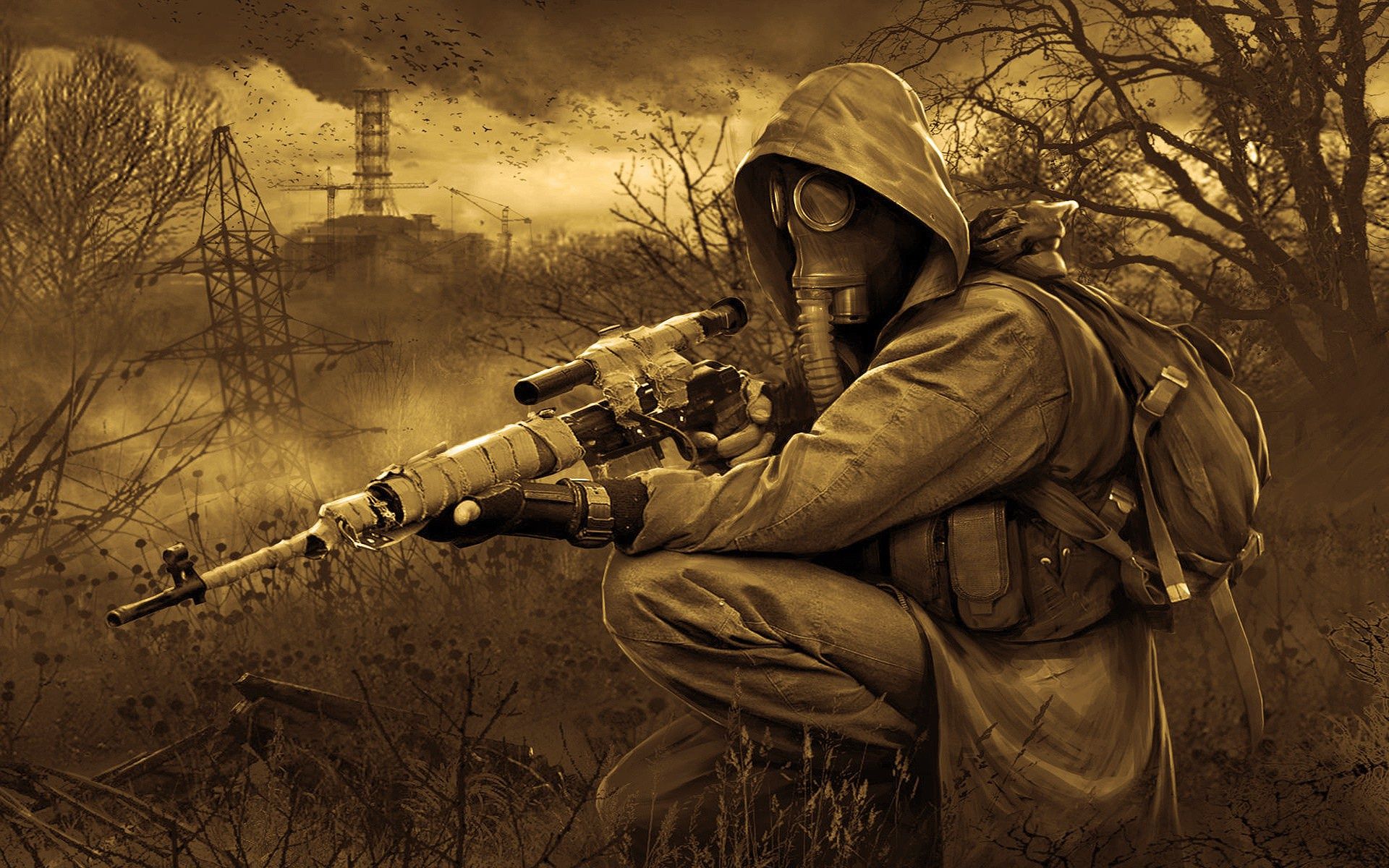 1920x1200 Wallpaper Stalker, Pripyat, cheeki breeki, ukraine chernobyl, stalker wallpaper, s.t.a.l.k.e.r. wallpaper for mobile and desktop, section игры, resolution 1920x1200
