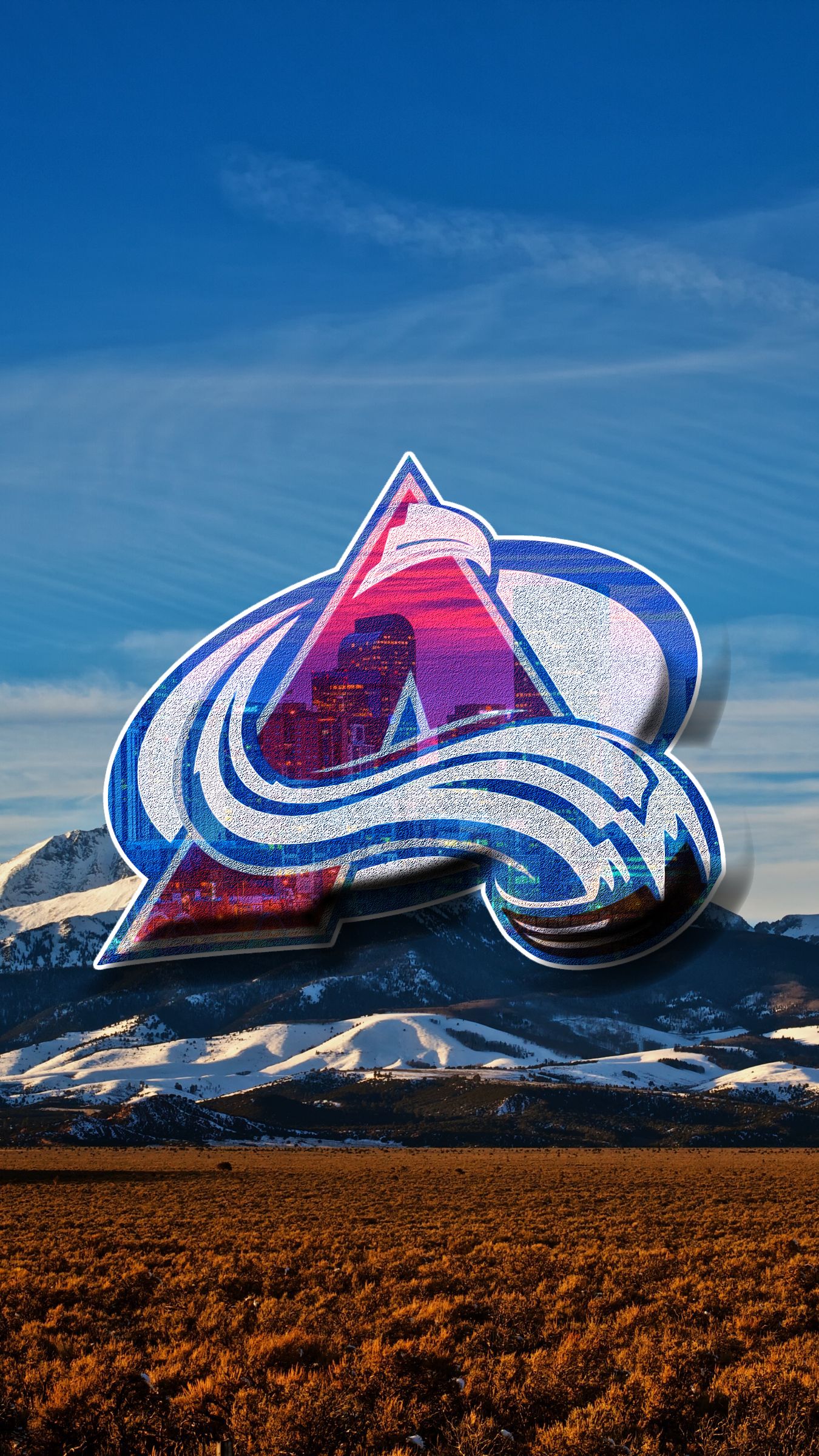 1350x2400 My quest to make a wallpaper for each NHL team: AVALANCHE