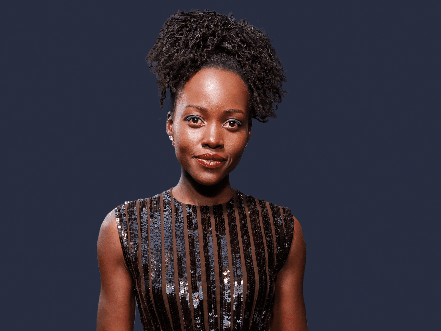 1500x1125 Lupita Nyong'o Wore Futuristic Mermaid Makeup to the Toronto Film Festival