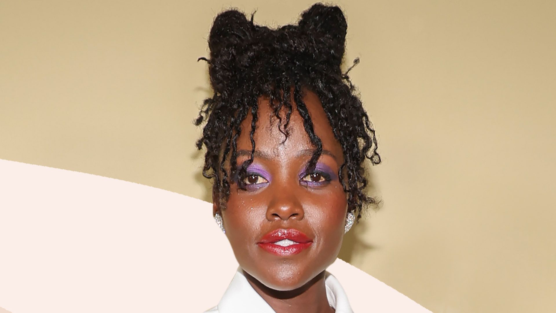 1920x1080 Lupita Nyong'o wore a sheer lace catsuit from an unexpected high street brand