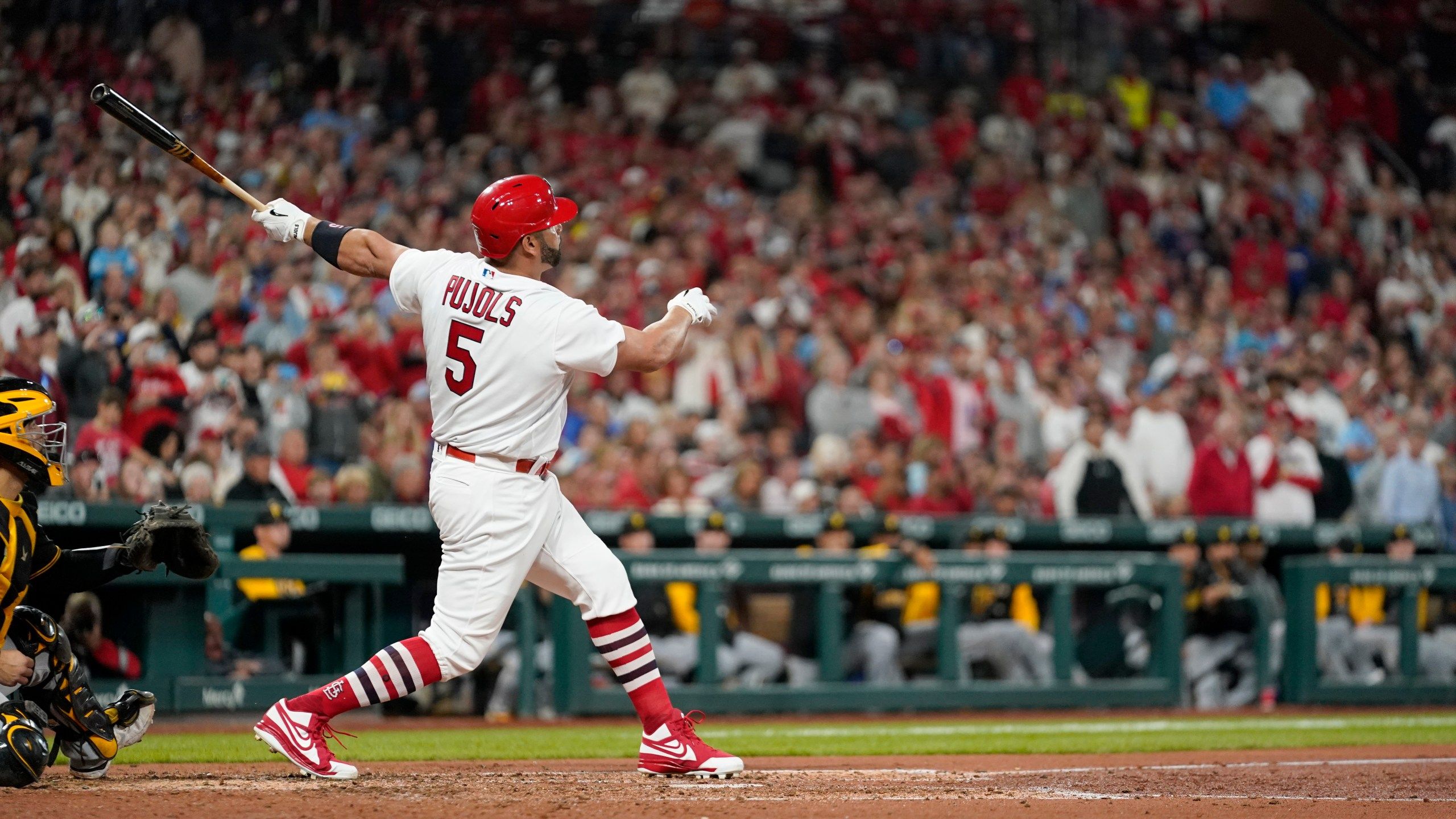 2560x1440 Pujols hits 701st career home run, connects for Cardinals