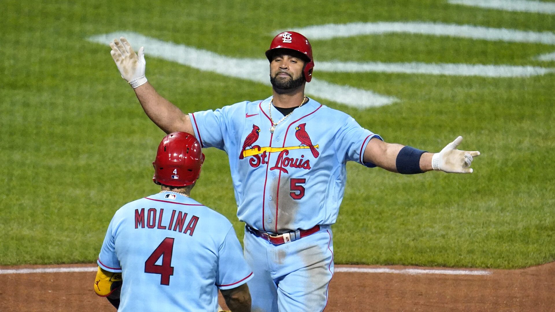 1920x1080 Pujols Hits 696th HR, Ties A Rod For 4th; Cards Beat Pirates