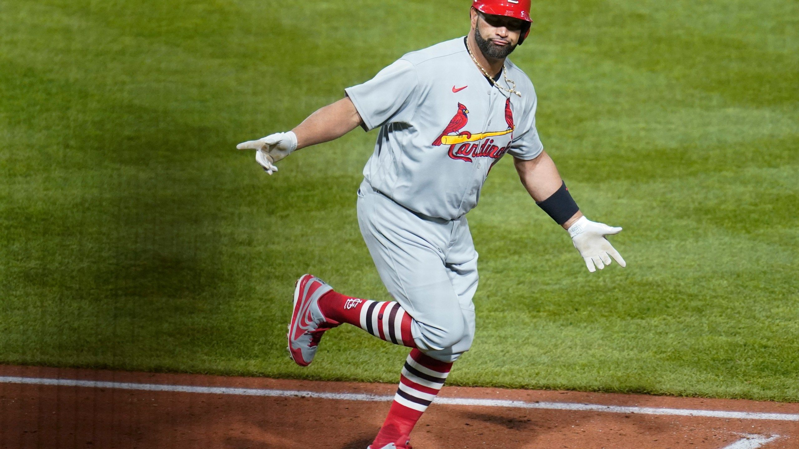 2560x1440 Pujols hits 703rd HR to pass Babe for 2nd in RBI; Cards lose. KFOR.com Oklahoma City