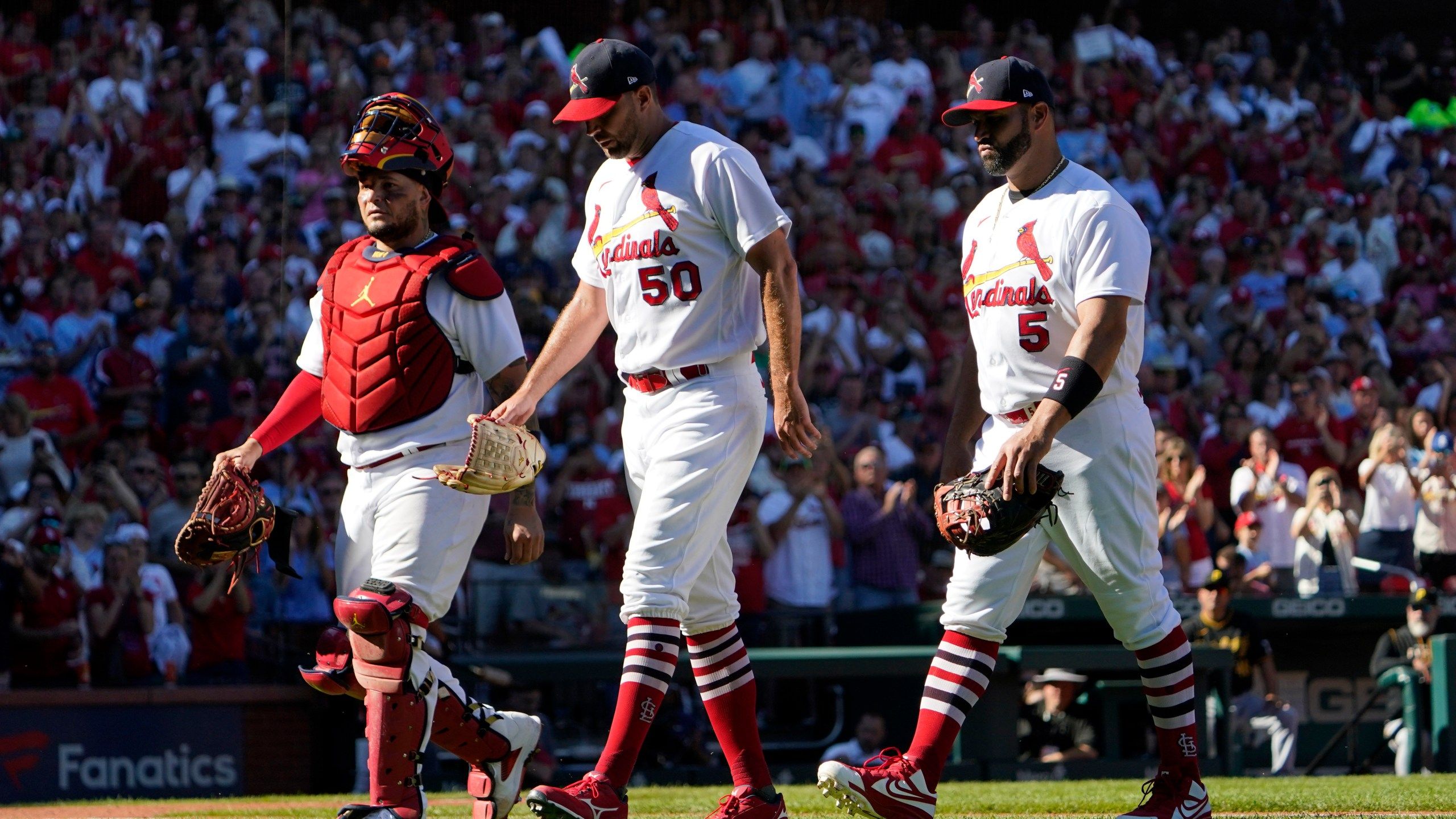 2560x1440 Pujols Hits 702nd HR, Ties Ruth In RBIs, Cardinals Lose 7 5