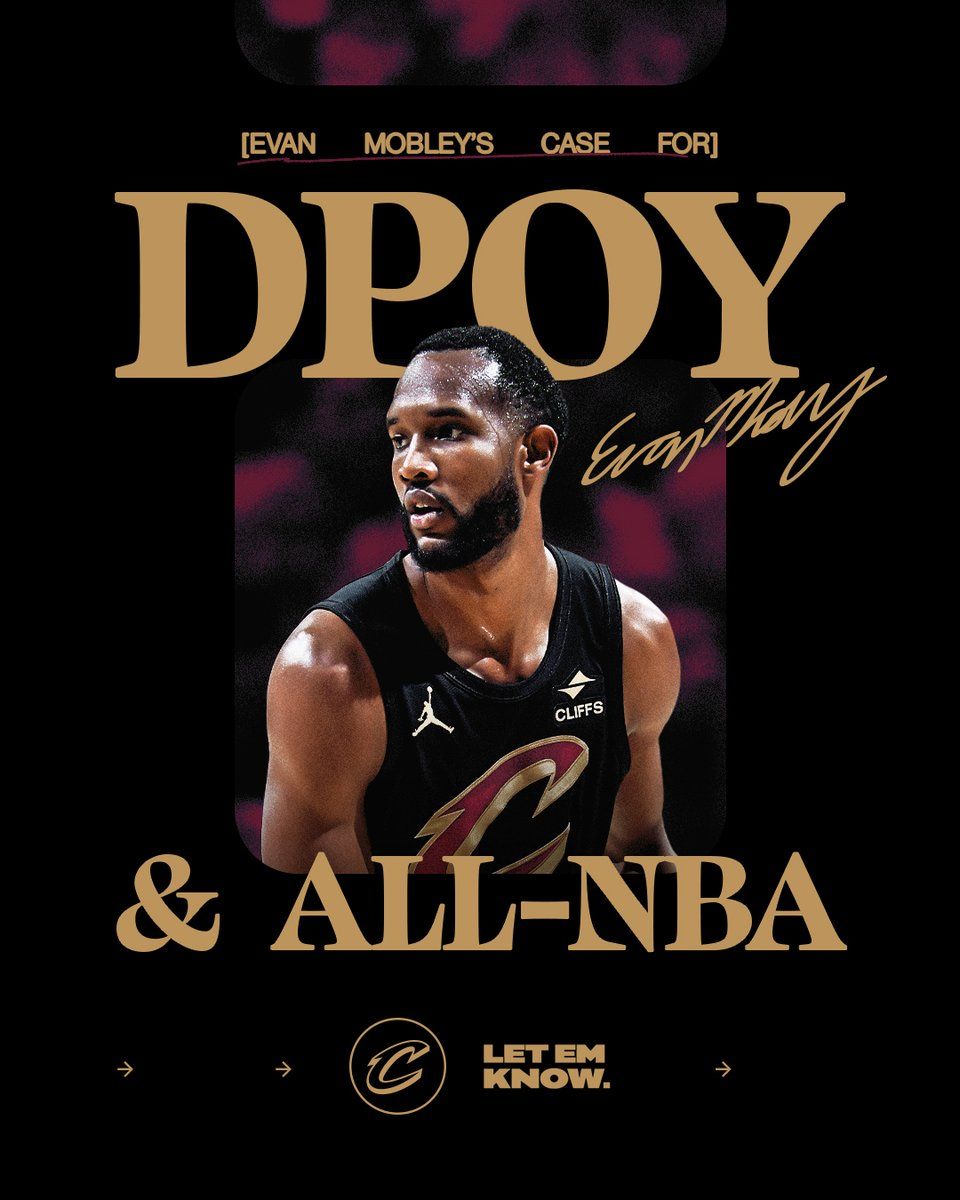 960x1200 A NO BRAINER: Evan Mobley, Defensive Player of the Year. #LetEmKnow