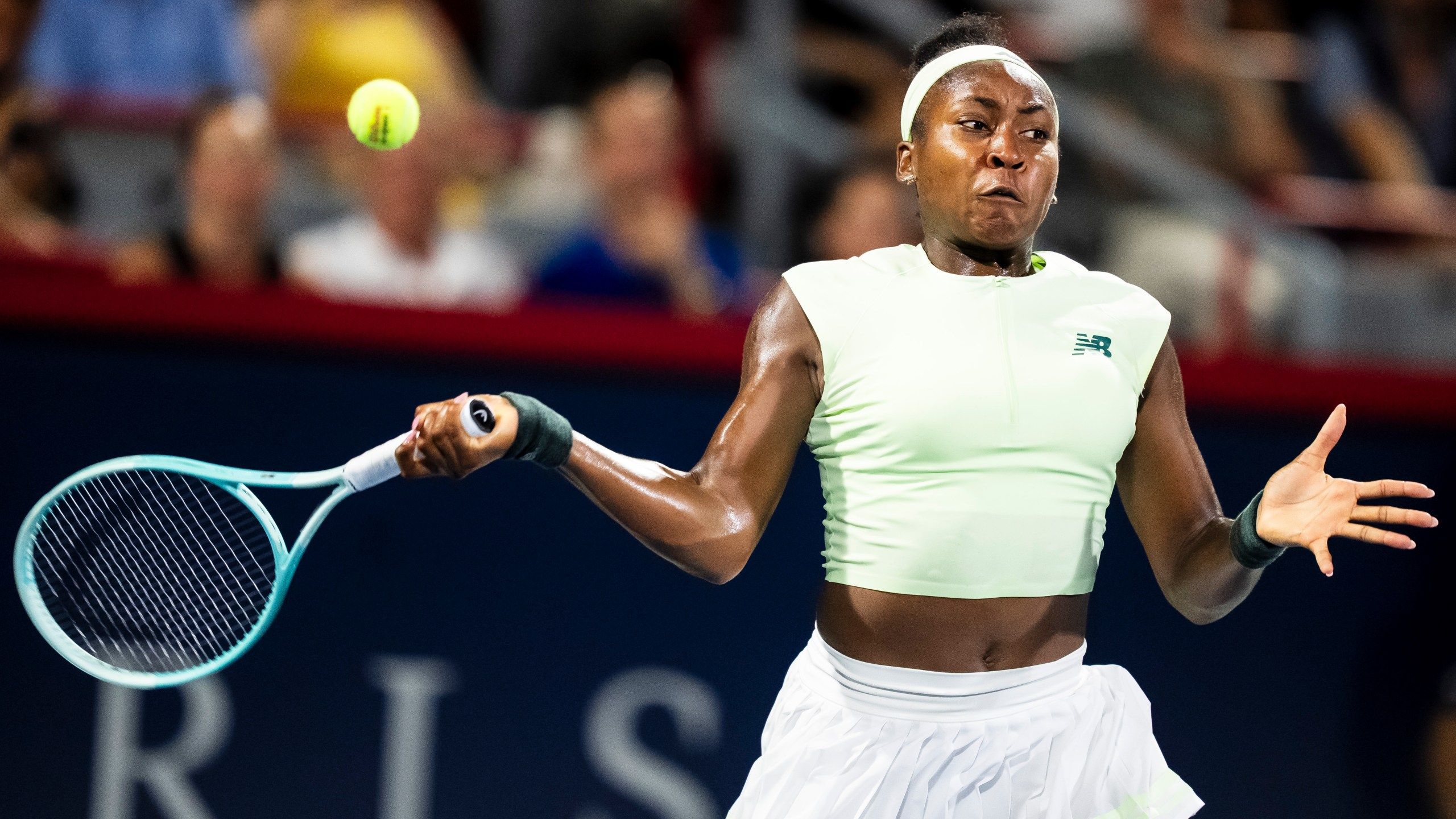 2560x1440 Coco Gauff Overcomes 23 Double Faults For First Win Since French Open Title