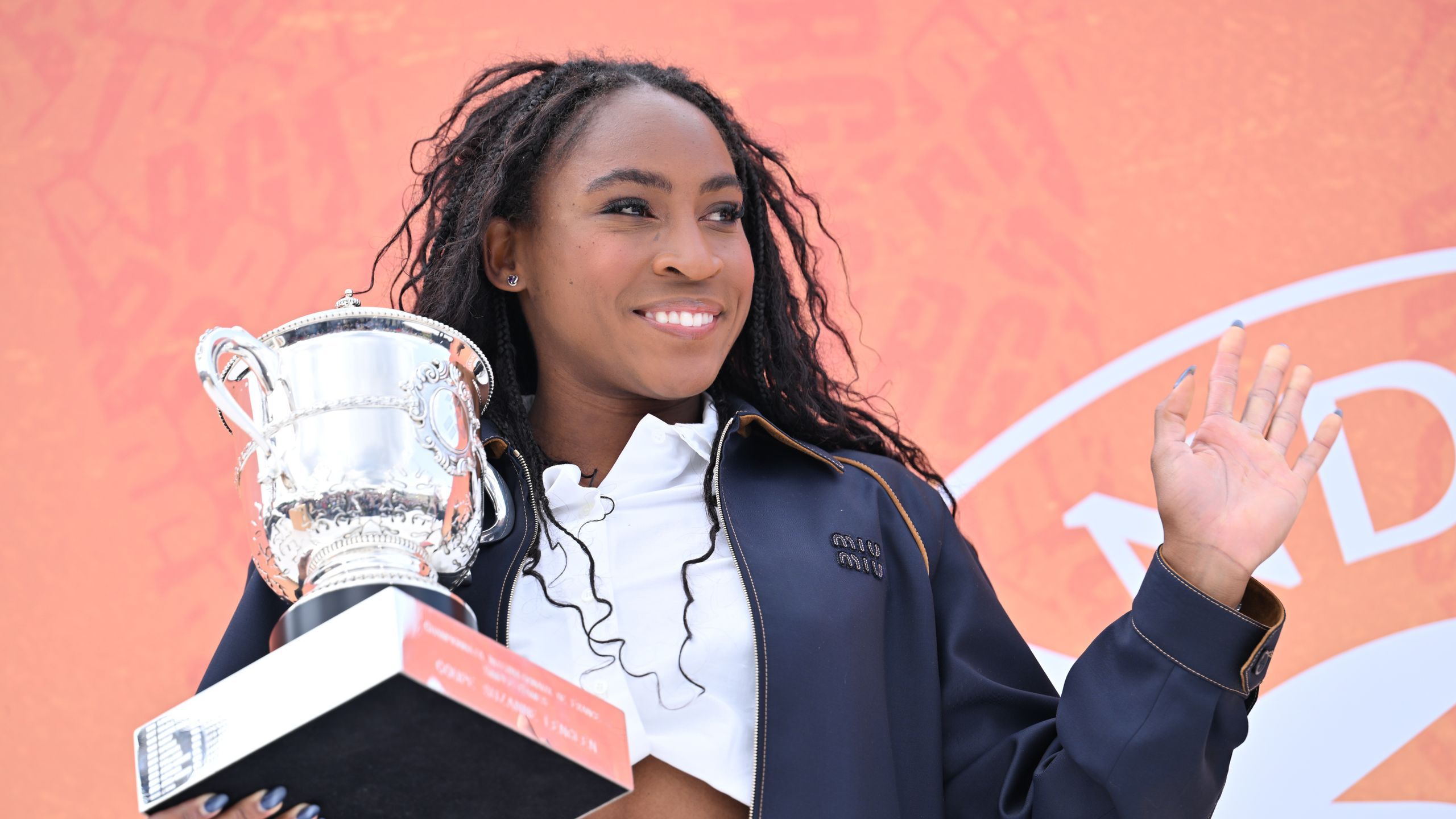 2560x1440 Coco Gauff Manifested French Open Win with a Handwritten Note