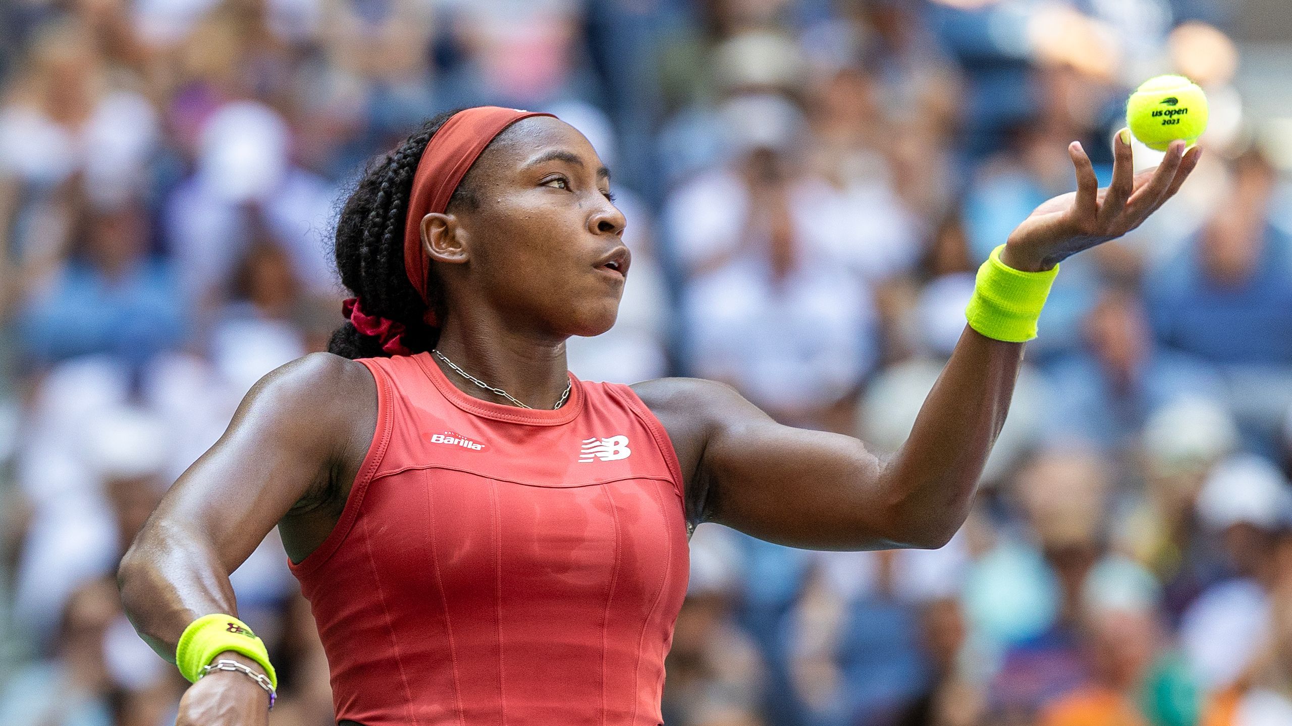 2560x1440 Coco Gauff Said Her Grandmother Empowers Her to Speak Out for Justice