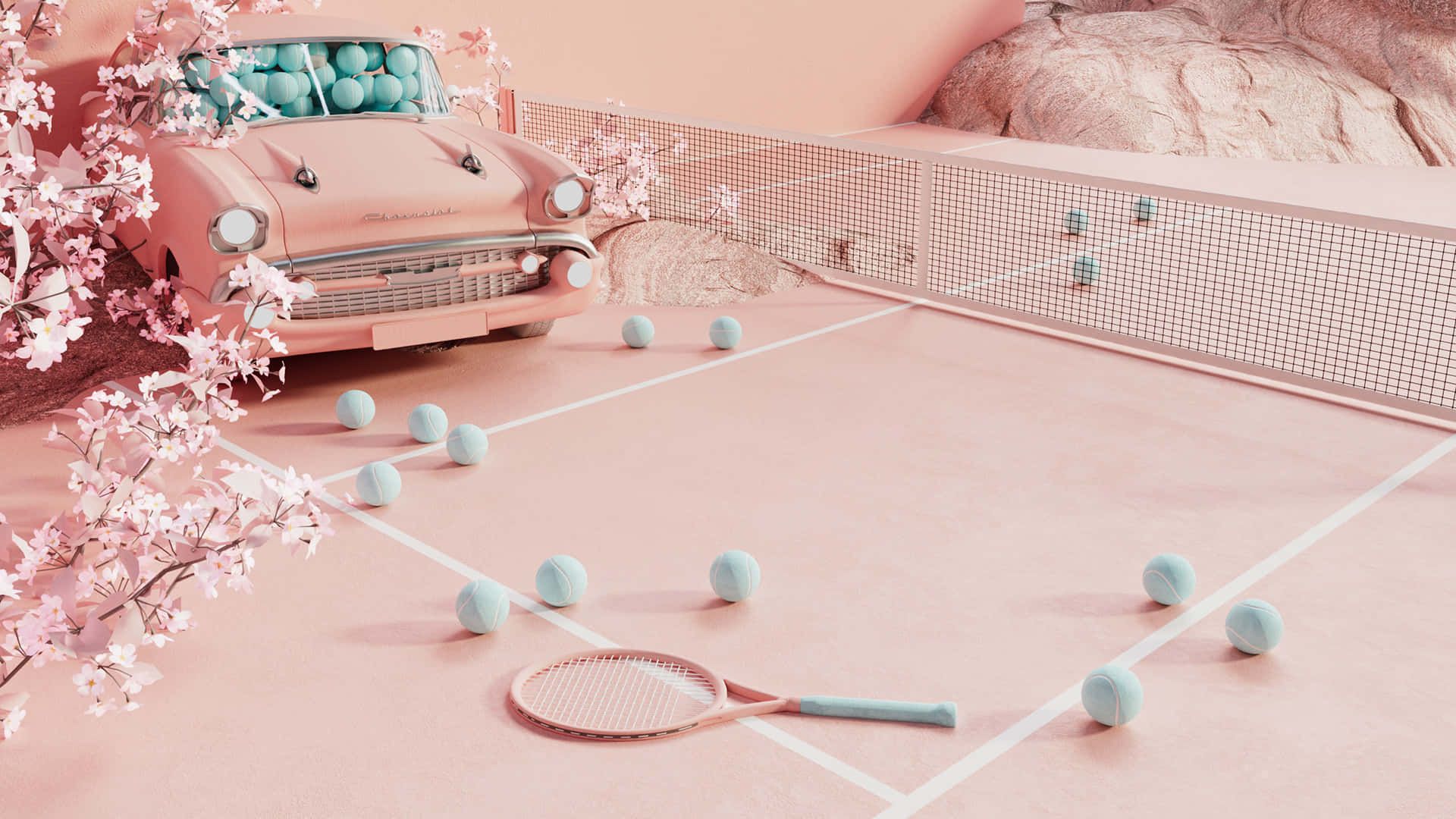 1920x1080 Download Danish Aesthetic Tennis Wallpaper