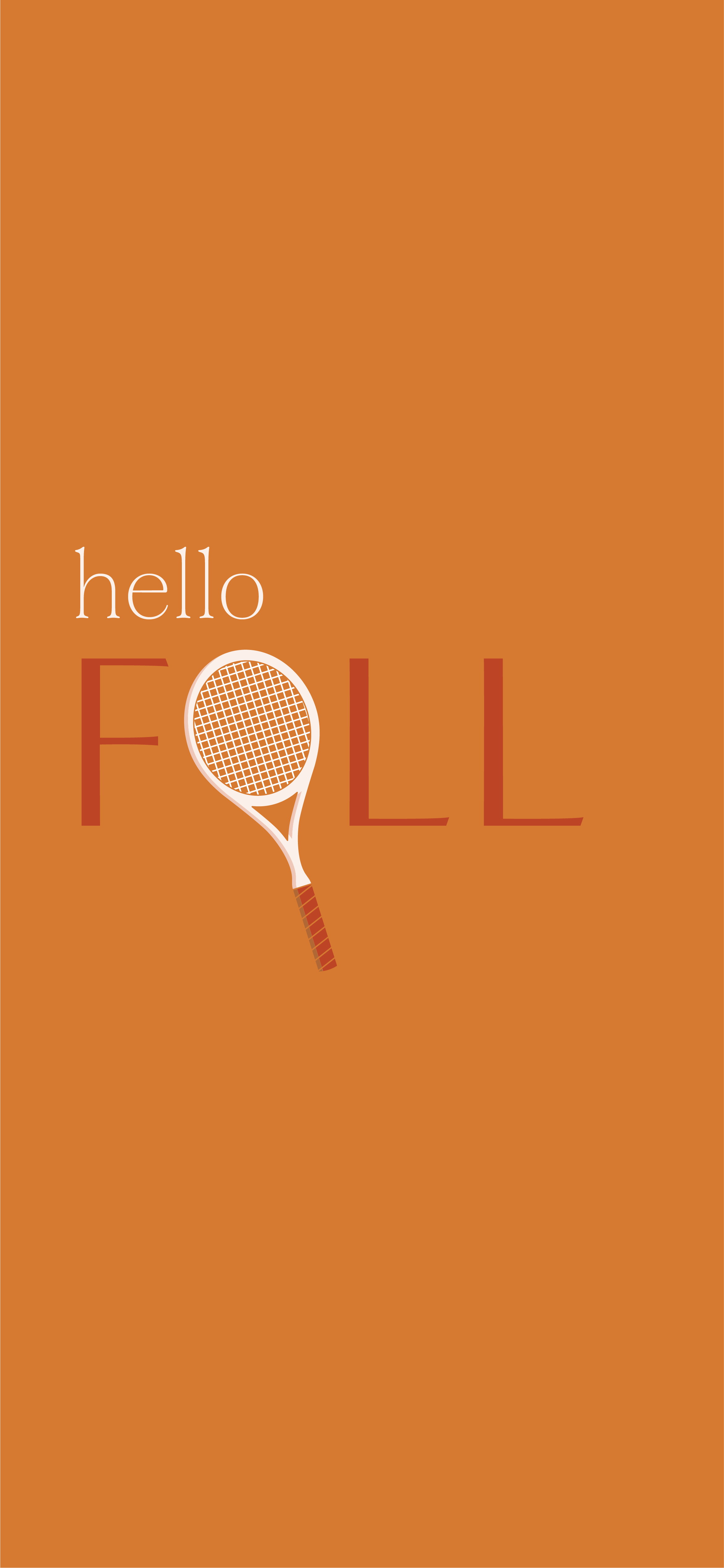 2345x5076 The Best Fall Phone Wallpaper for Tennis Players