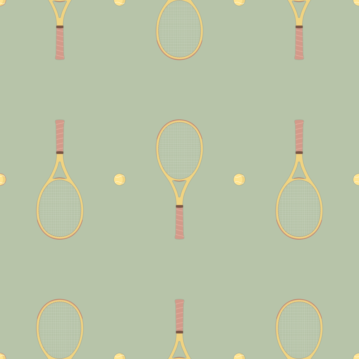 1200x1200 Tennis Light Green Wallpaper / Sample