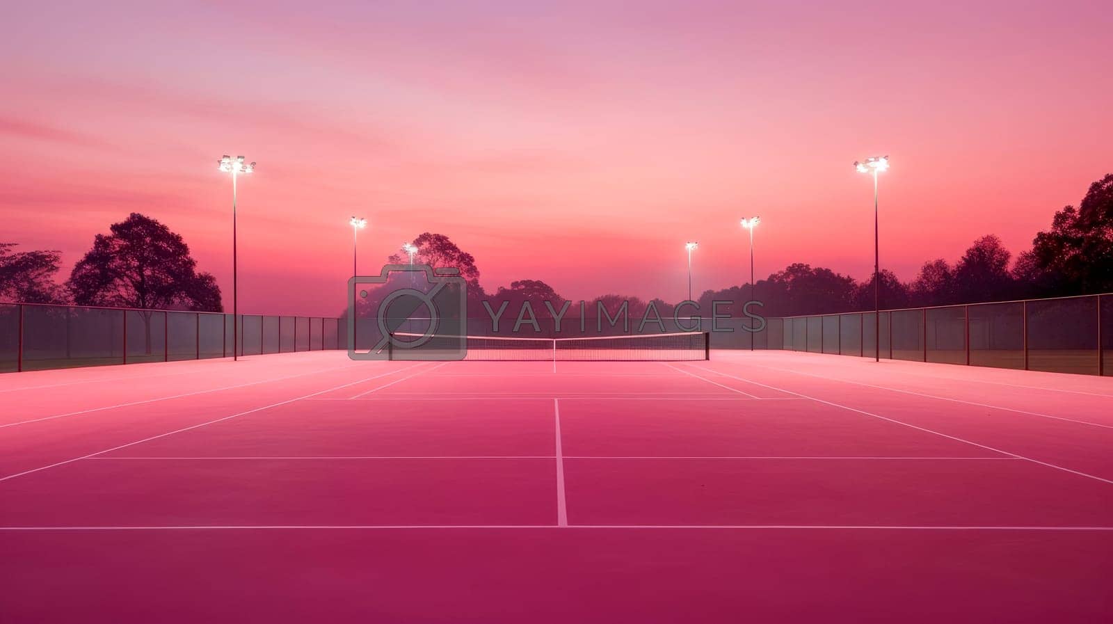 1600x897 Pink tennis court contrasted with blue. by Alla_Yurtayeva Vectors & Illustrations Free download