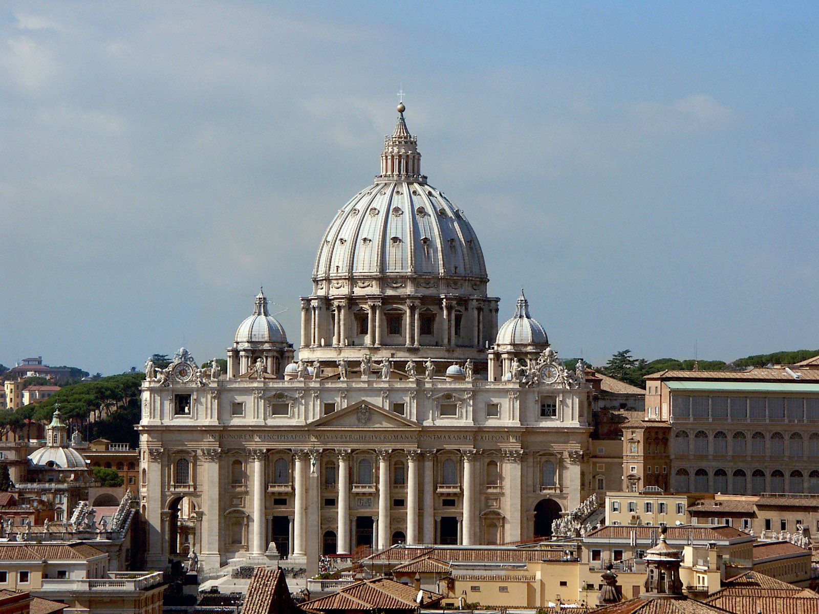 1600x1200 Michelangelo, the Architect: Rome's St. Peter's Basilica