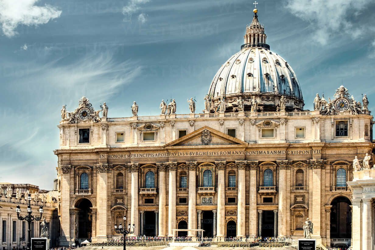 1232x821 Italy, Lazio, Rome, Vatican City, St. Peter's Basilica