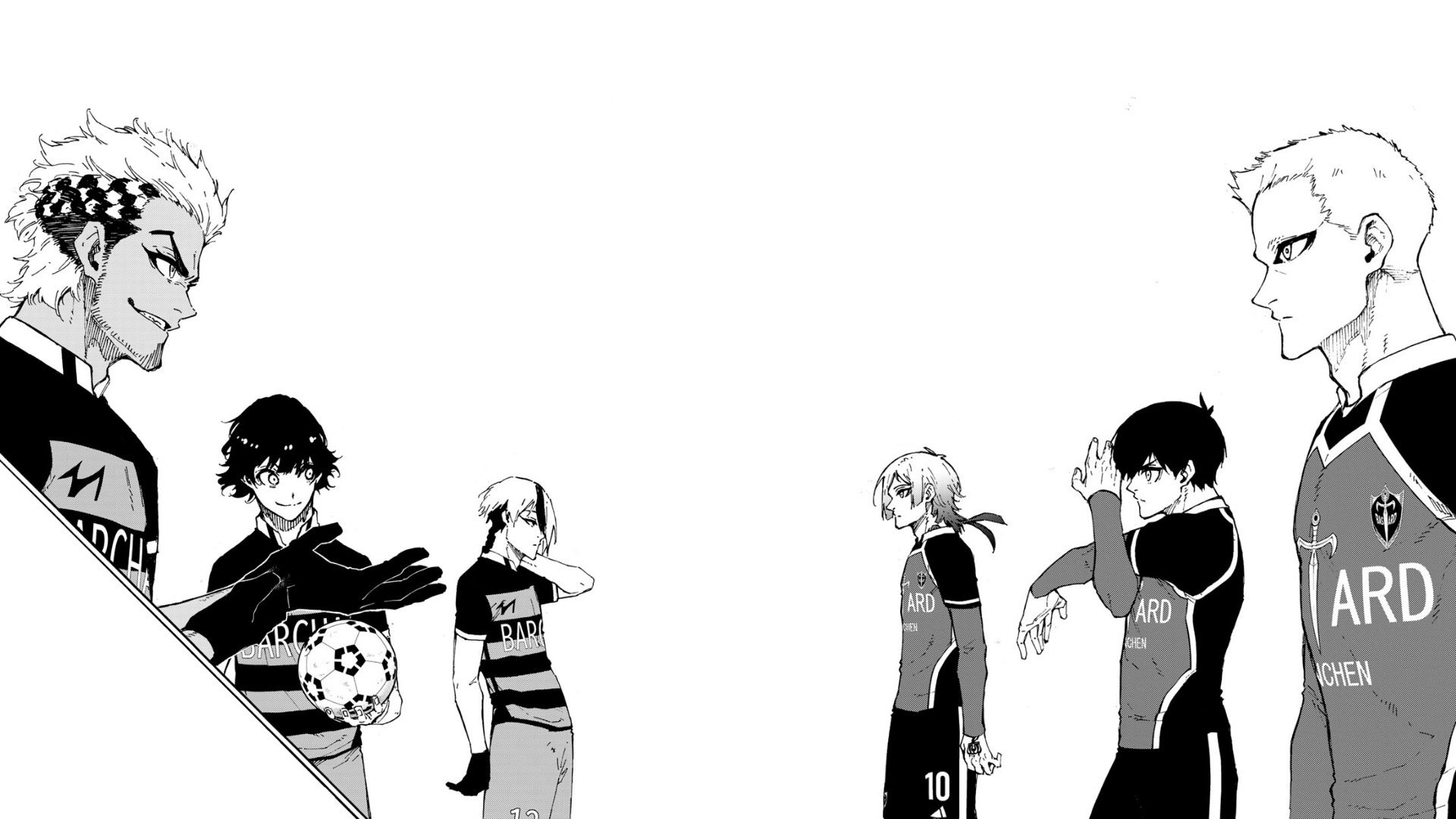 1920x1080 Blue Lock Heroes: Bachira, Isagi & Team HD Wallpaper Showcasex1080