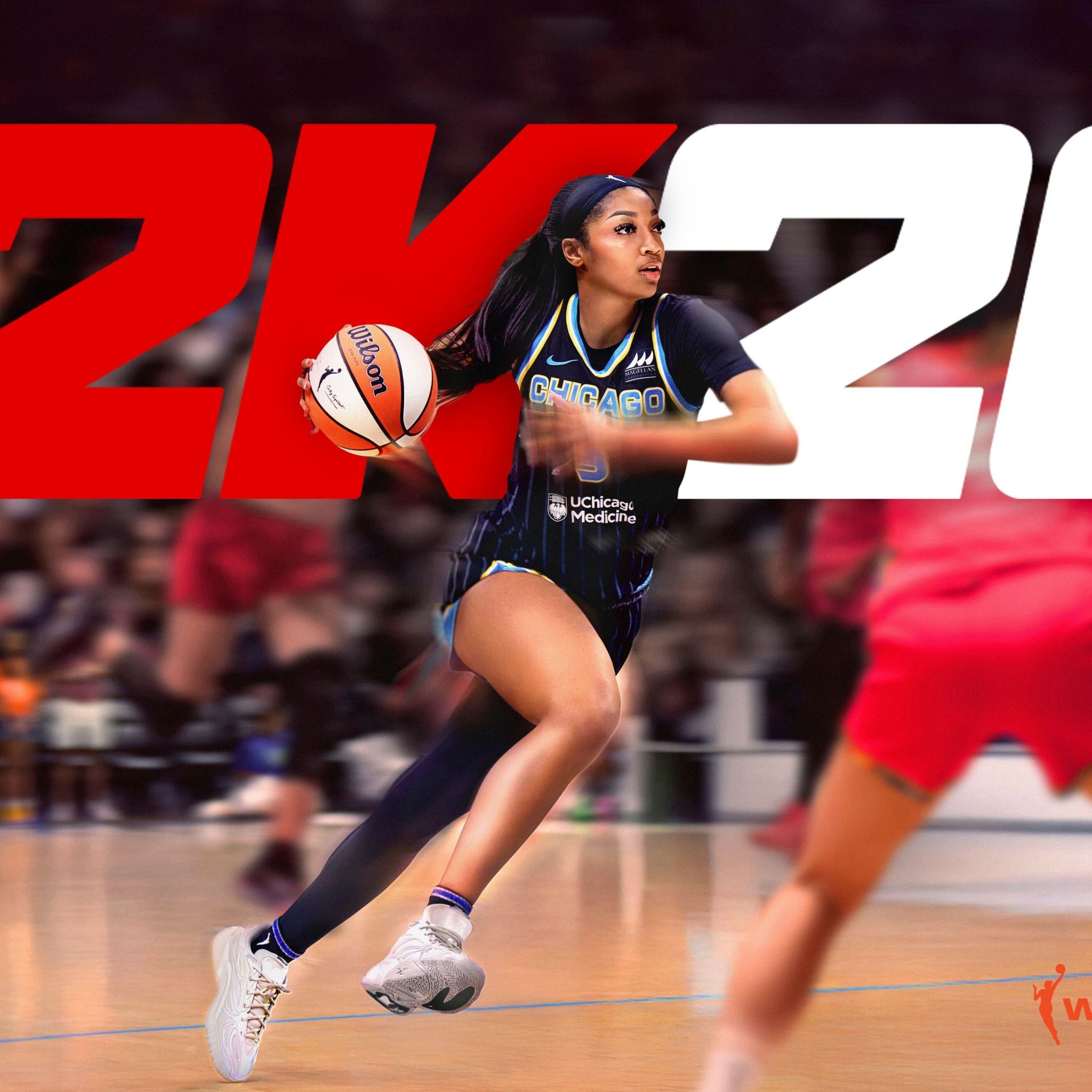 2048x2048 NBA 2K26 WNBA Edition Wallpaper 4K, Angel Reese