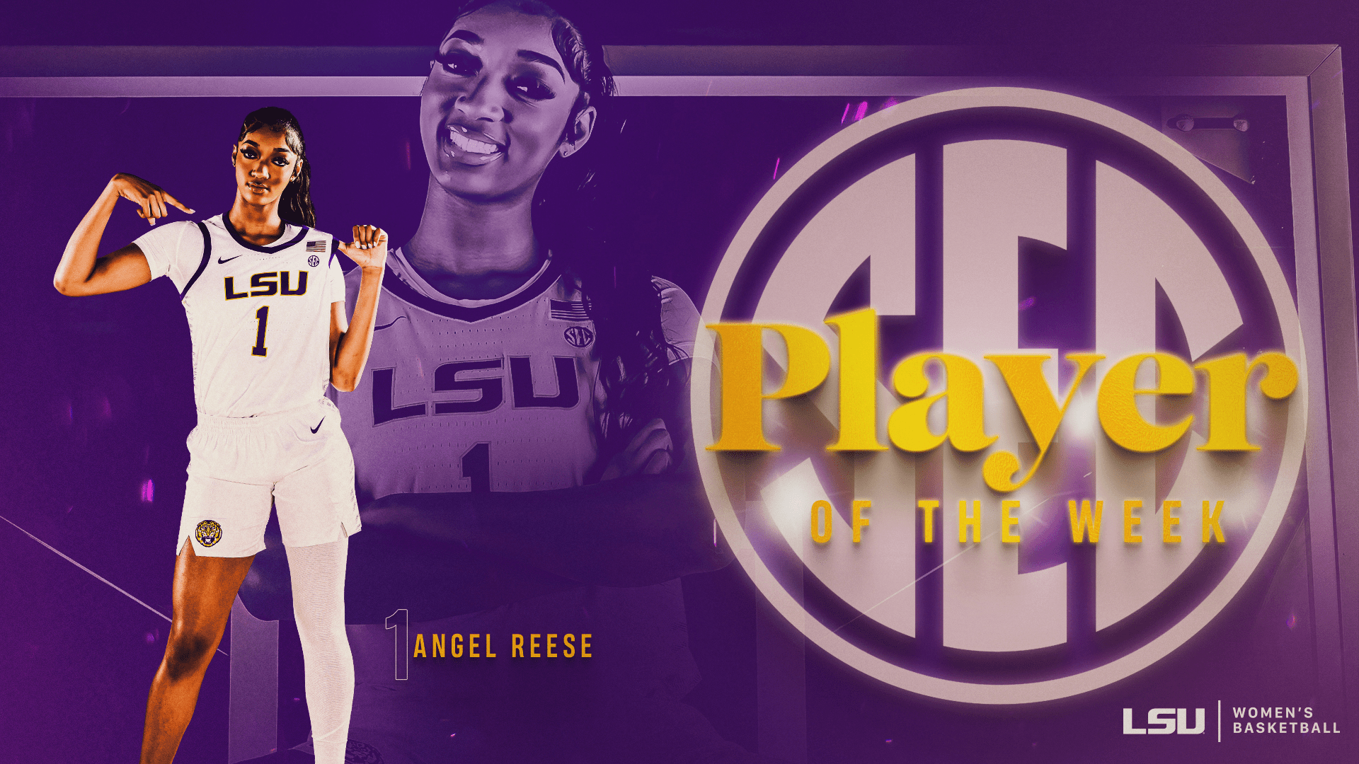 1920x1080 Angel Reese Wallpaper