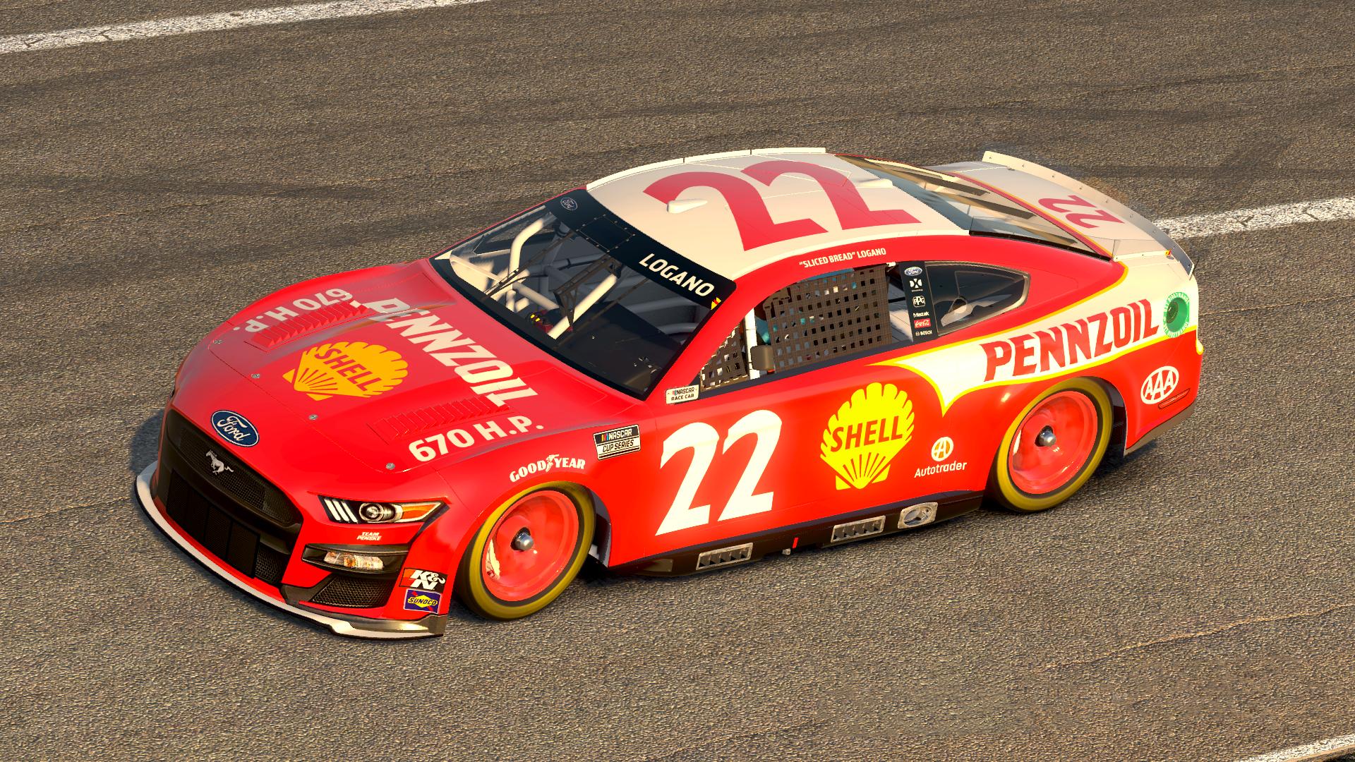 1920x1080 Joey Logano 2022 Throwback concept