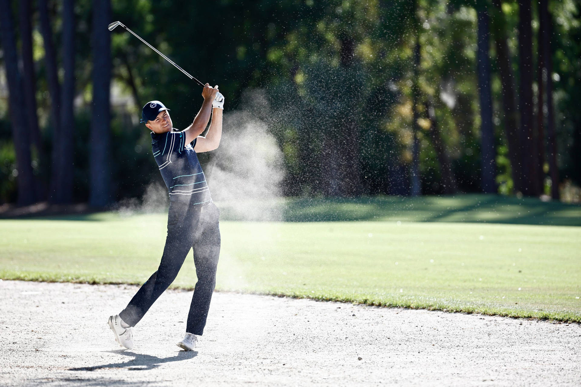 1920x1280 Download Cool Jordan Spieth Golf Stroke Wallpaper