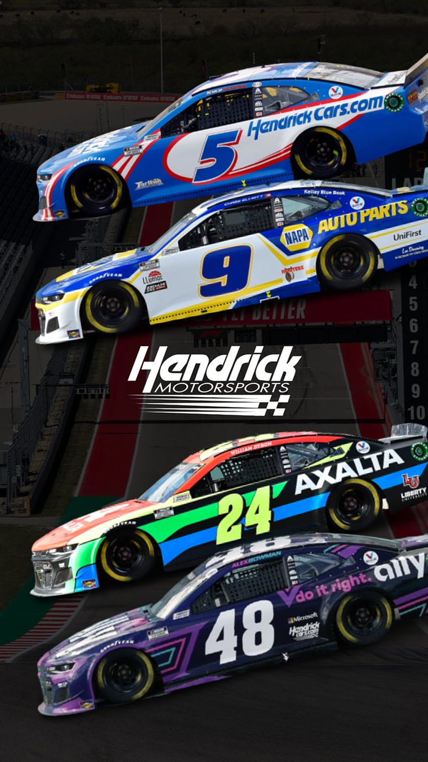 850x1511 NASCARIndyCar48's tweet, alex bowman HD phone wallpaper