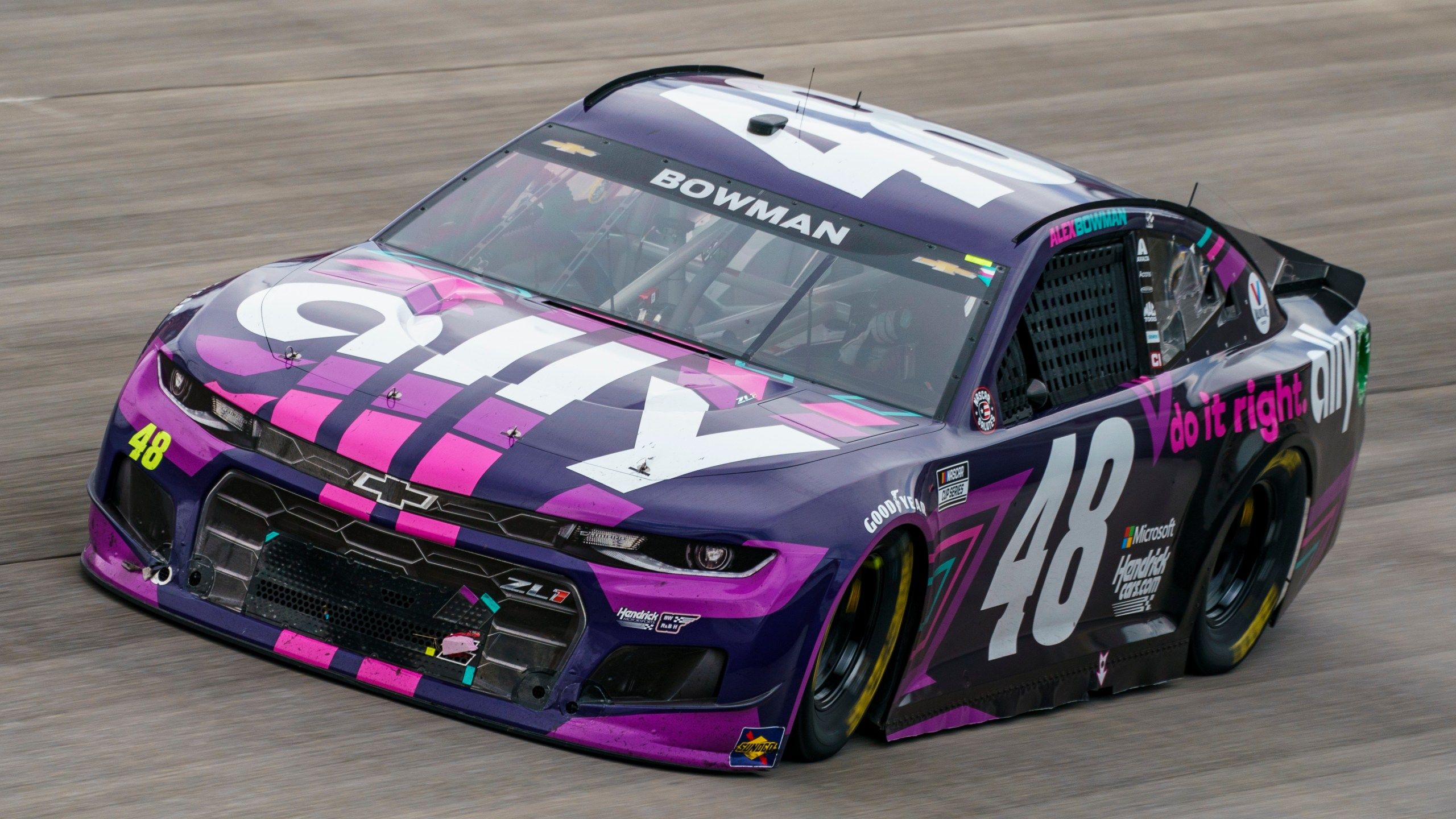 2560x1440 Bowman parks 48 in familiar spot in victory lane at Dover