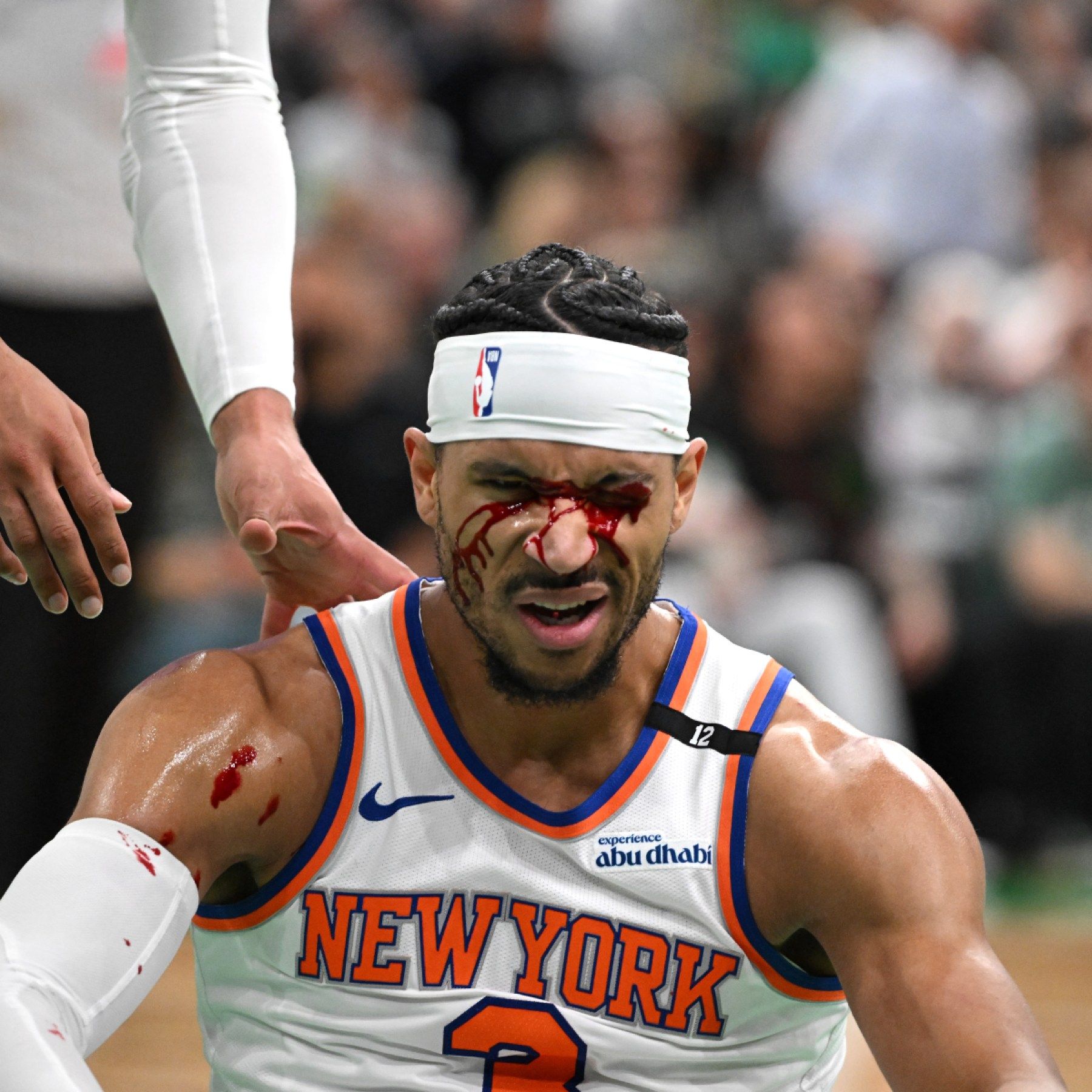1800x1800 Knicks Notebook: Josh Hart's eye, OG Anunoby struggles & Jalen Brunson's fouls