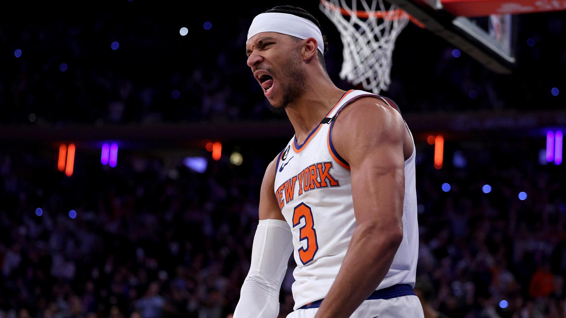 1920x1080 Josh Hart with 4 points, 16 rebounds, 5 assists, and 3 blocks in today's game. The ultimate glue guy