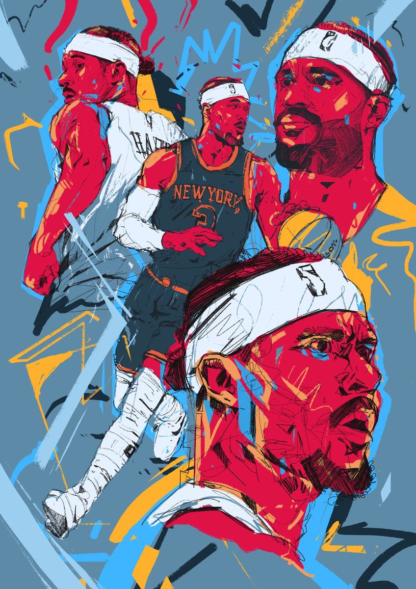 848x1200 If the Knicks win the ring it's because of Josh Hart. I said what I said. Here's the collage illustration to prove it