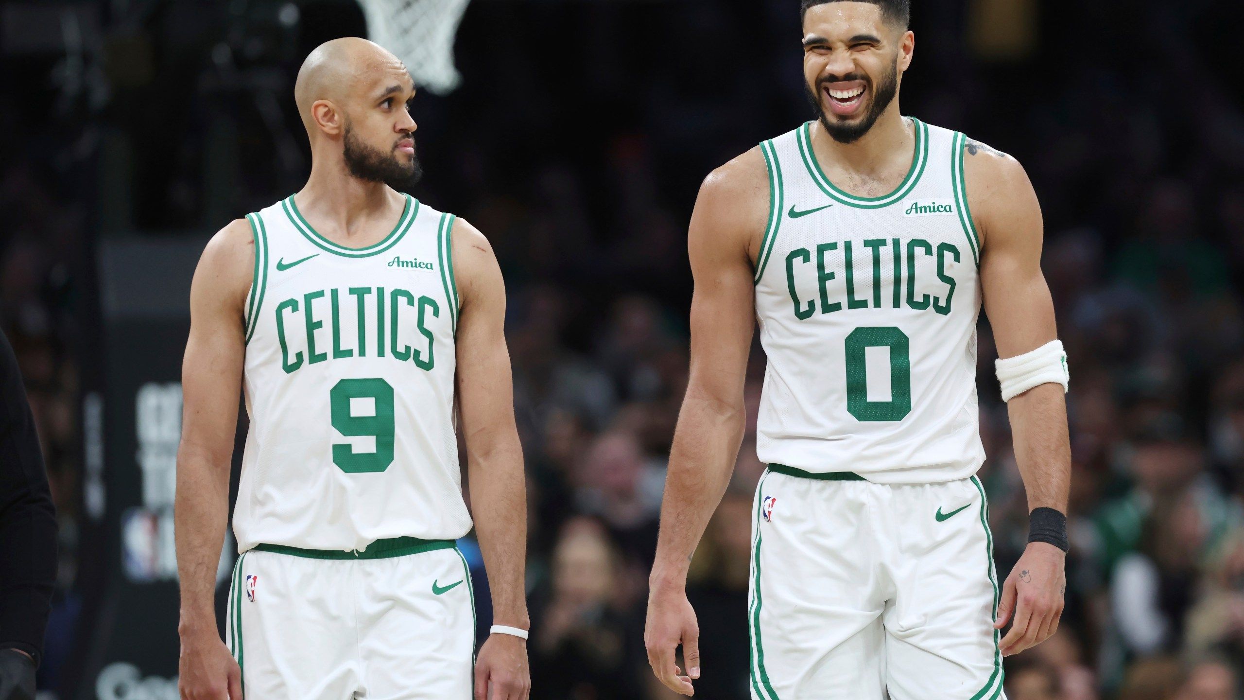 2560x1440 Derrick White Scores Tatum Stays In Game After Fall And Celtics Beat Magic 103 86 In Game 1