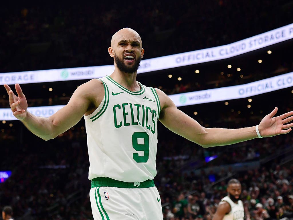 1024x768 Derrick White picks up slack for struggling stars in Celtics' Game 1 win.5 The Sports Hub's Home For Sports