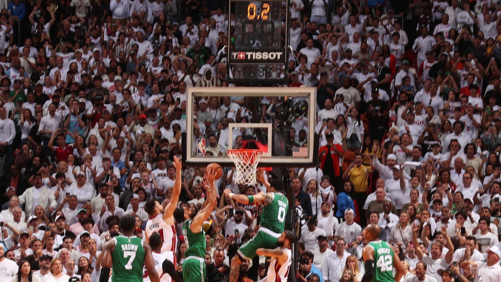 1920x1080 Derrick White buzzer beater: Celtics force Game 7 vs. Heat following chaotic final two possessions. Sporting News Australia