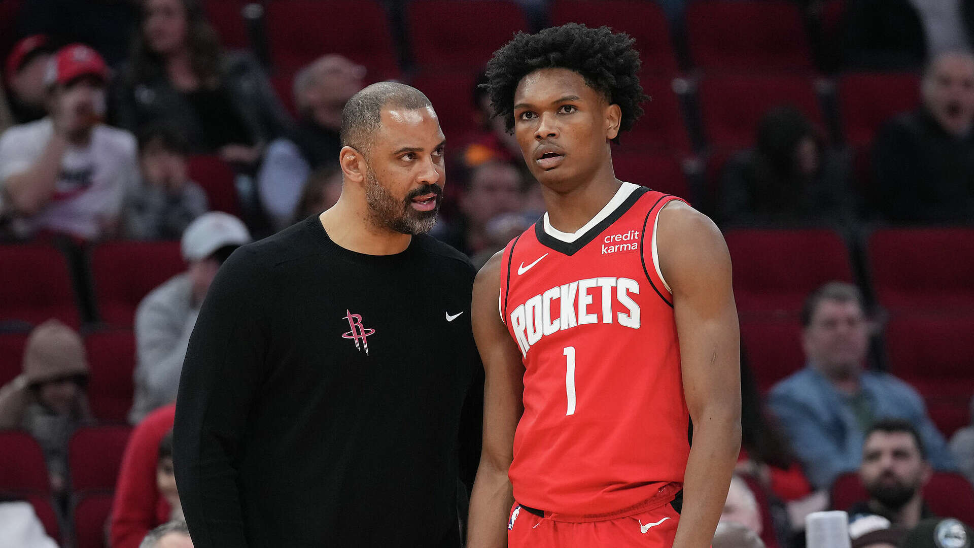 1920x1080 Houston Rockets: Rookie Amen Thompson's role being elevated